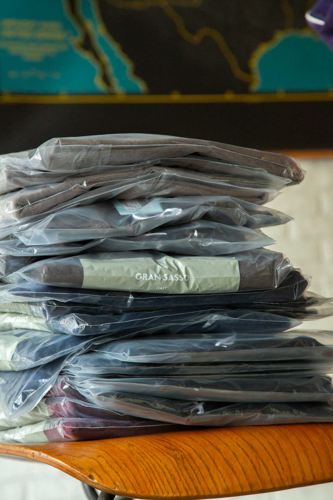 新しいニットの定番グランサッソ