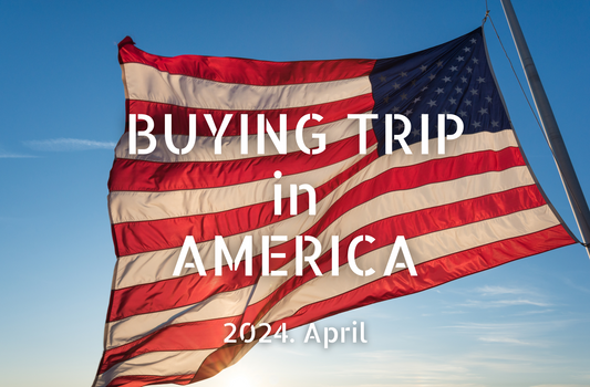 アメリカ買い付けのお知らせ