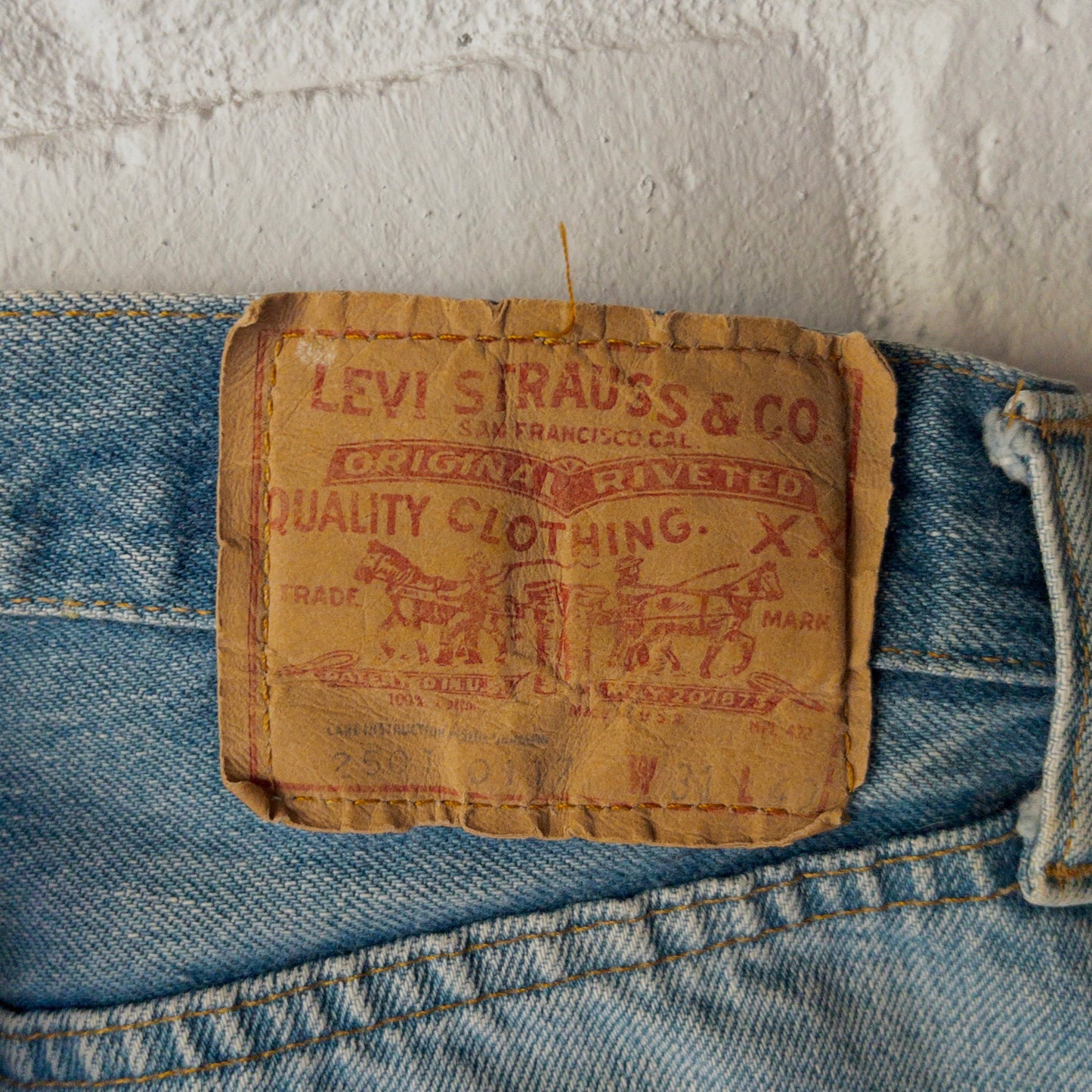 LEVI'S 501 66 Model DENIM 70's VINTAGE (W31/L40)