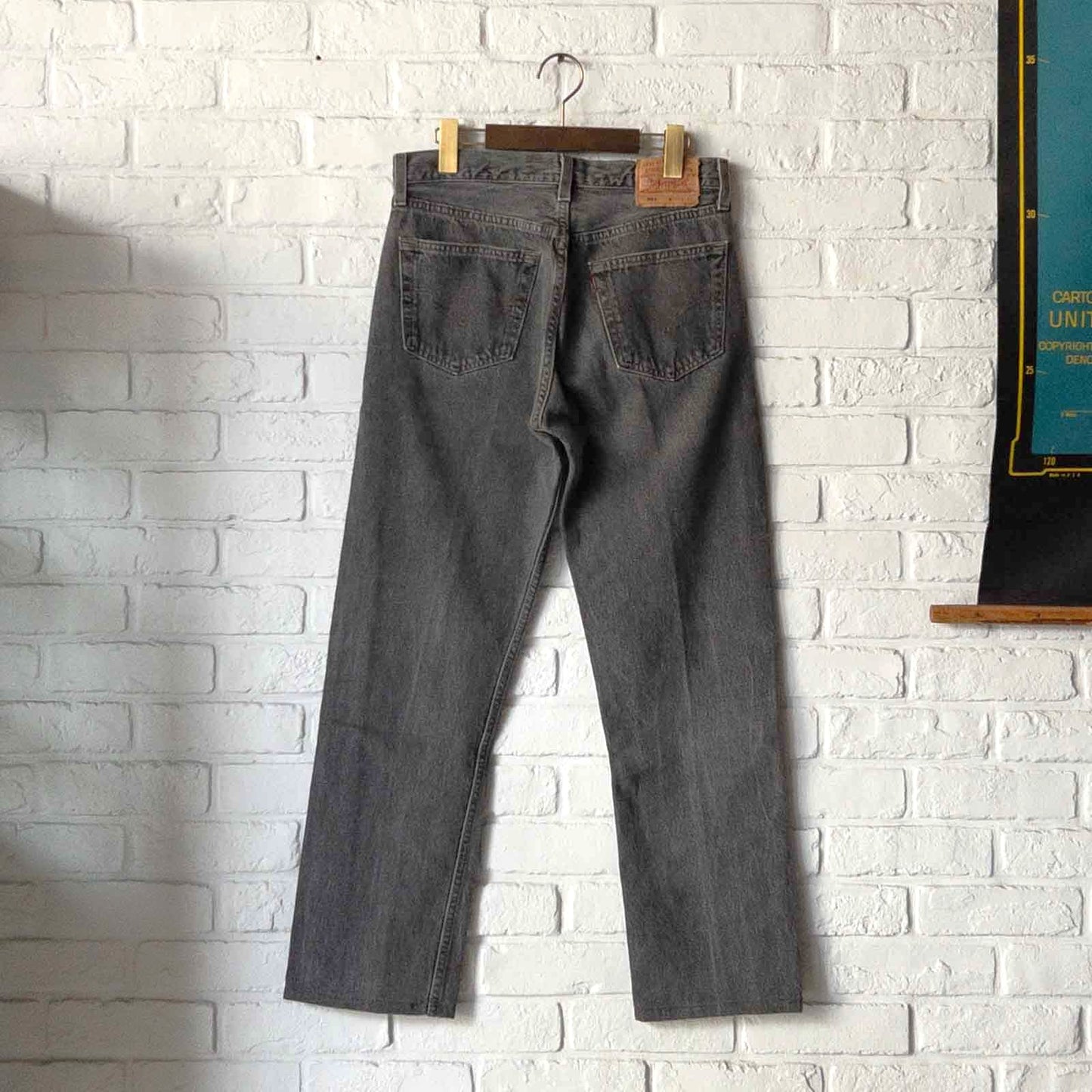 LEVI'S 501 BLACK 90's VINTAGE (W33L30)