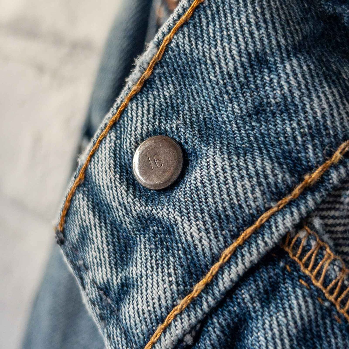 USA LEVI'S 517 DENIM 80'S VINATGE (33-32)42TALON