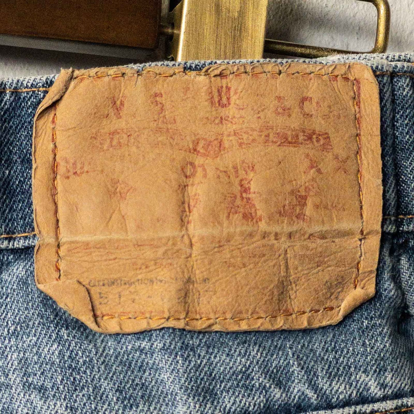 USA LEVI'S 517 DENIM 80'S VINATGE (33-32)42TALON