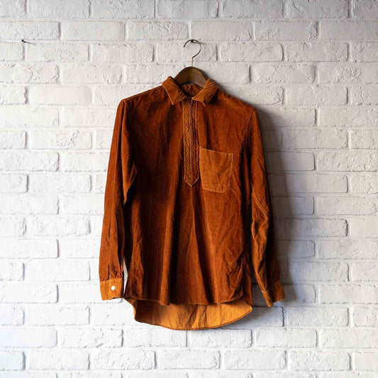 CABOT PULLOVER CORDUROY SHIRTS 60'S VINTAGE (15)
