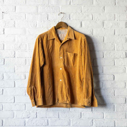 N+N CORDUROY SHIRTS 50'S VINTAGE (16.5)