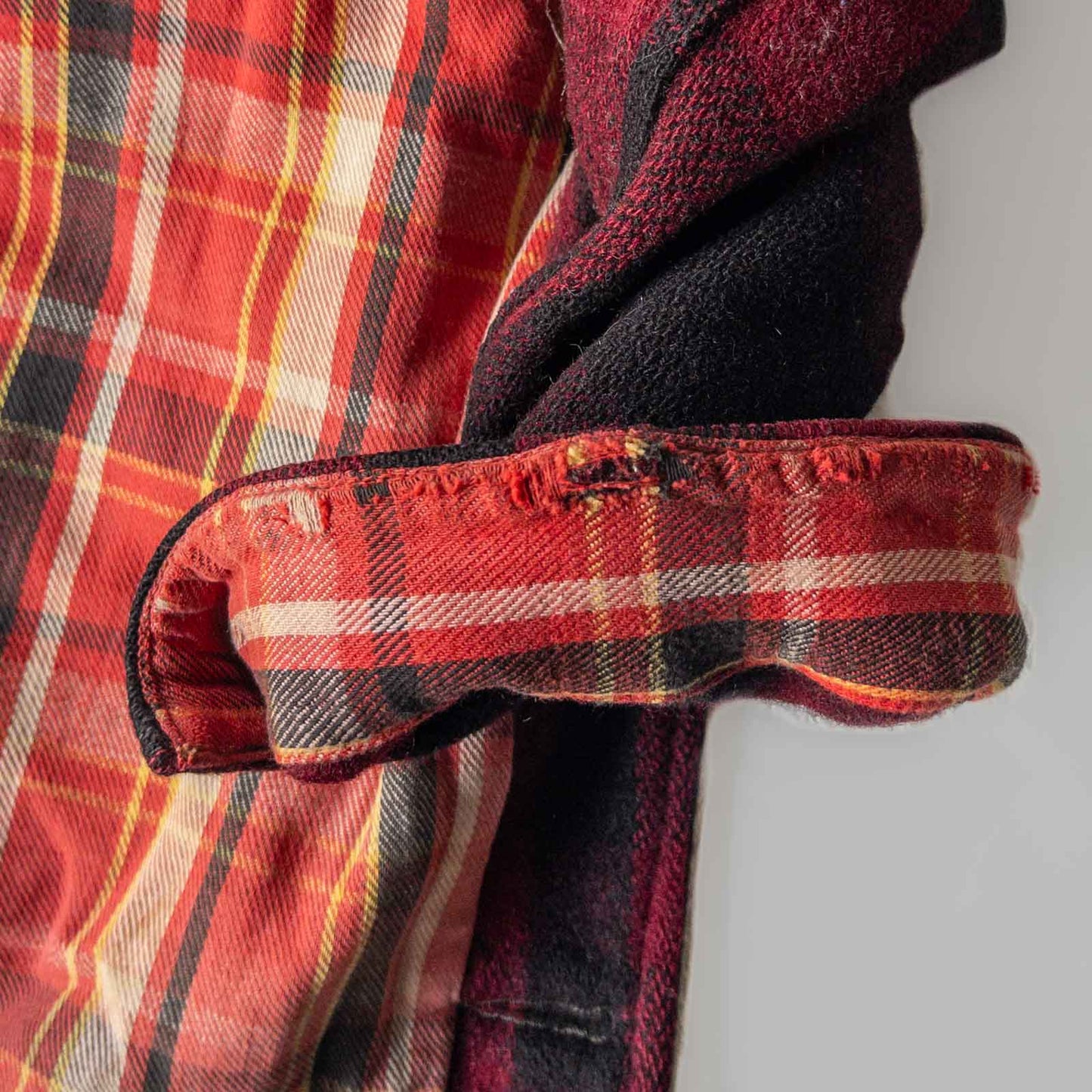 SE.WOODS BUFFALO CHECK WOOL HUNTING JACKET 40'S VINTAGE