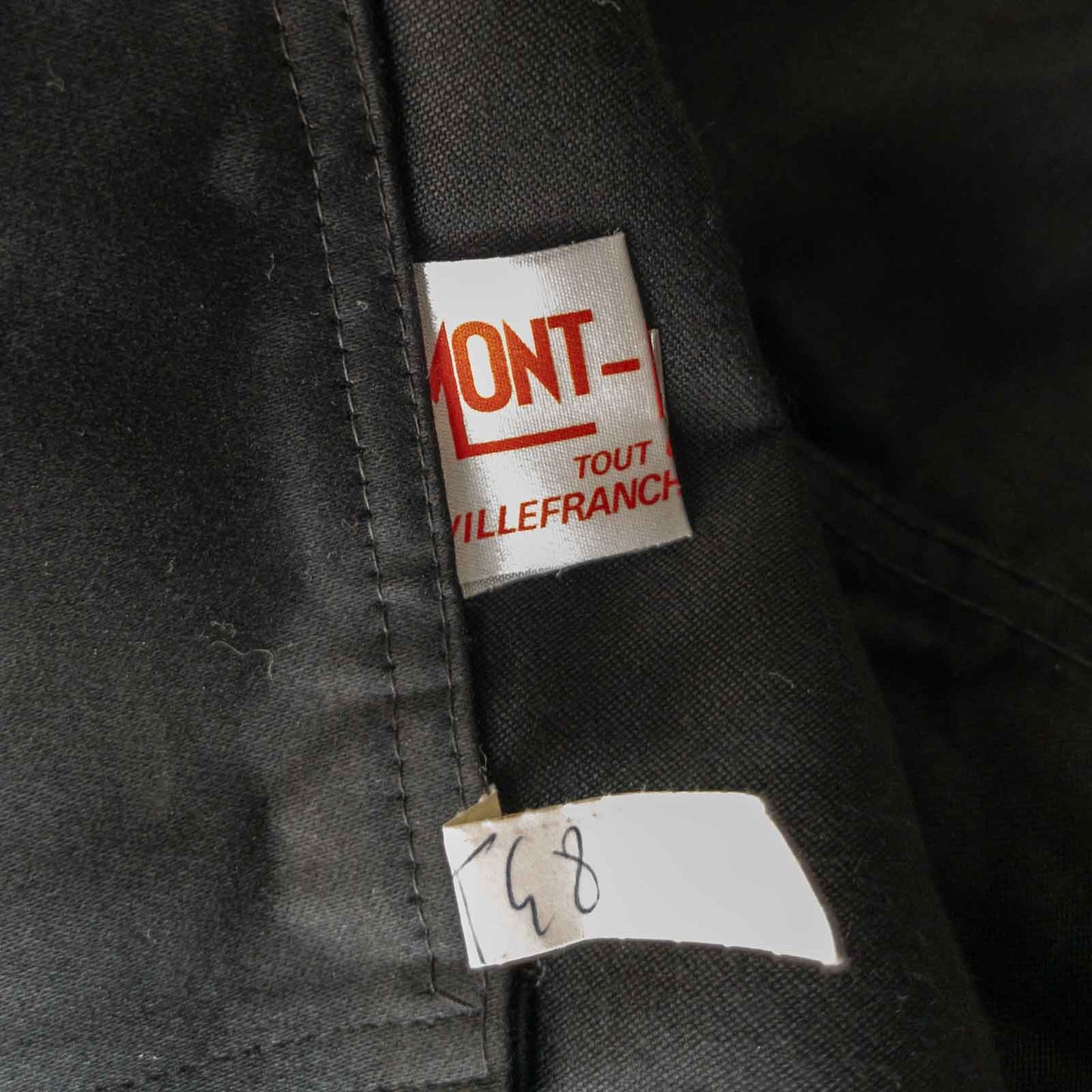 FRENCH MOLE SKIN JACKET 50's DEAD STOCK