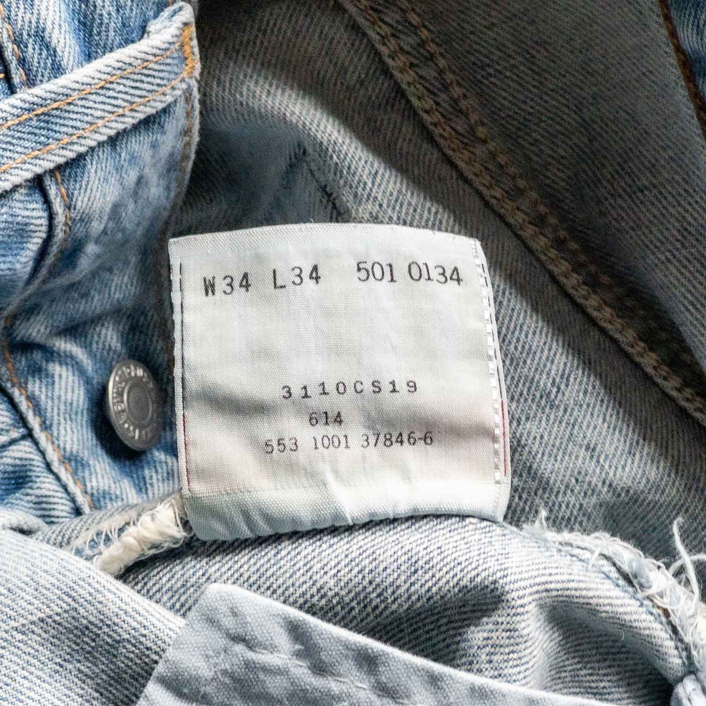 USA LEVI'S 501 DENIM 90'S VINATGE (34-34)