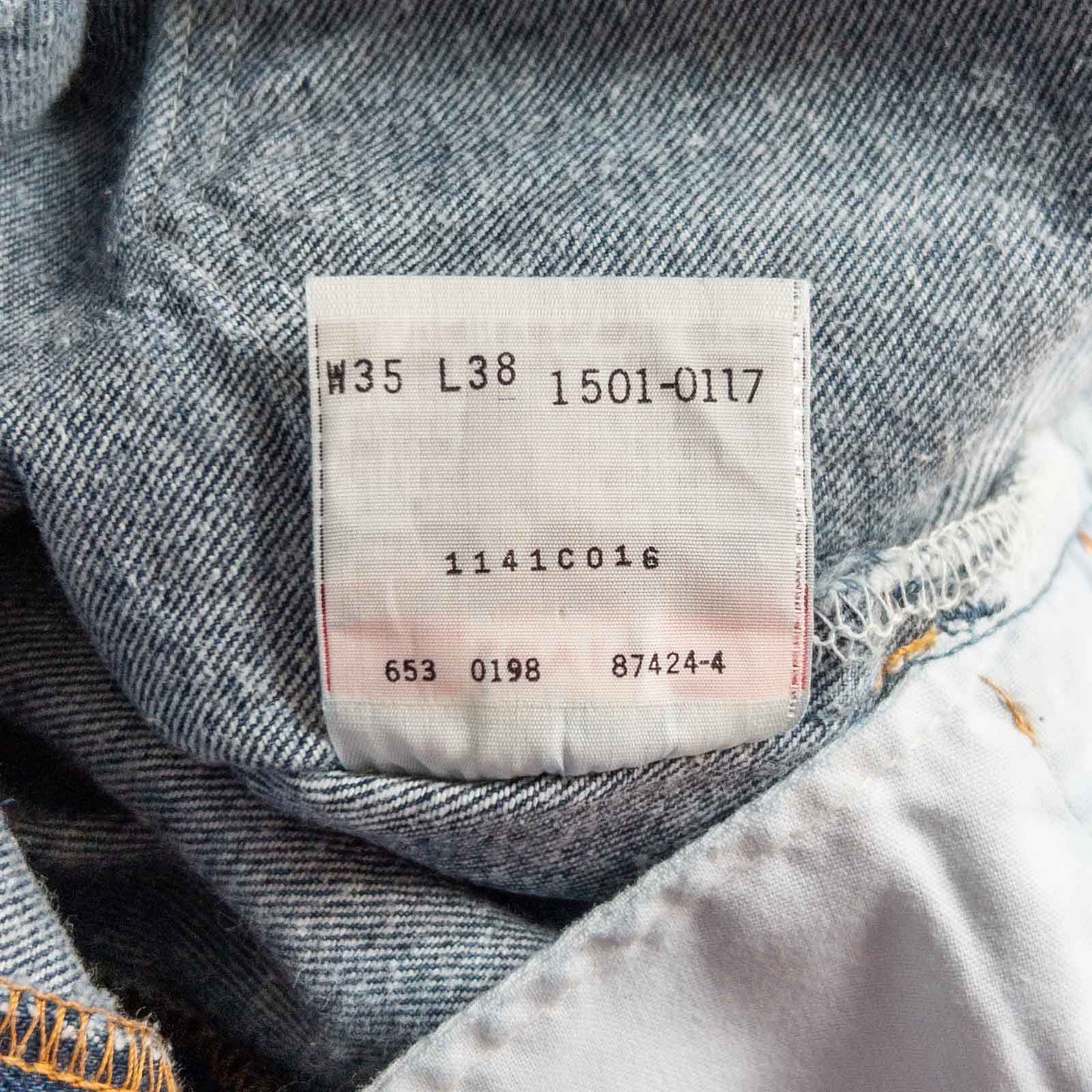 USA LEVI'S 501 DENIM 80'S VINATGE (35-38)