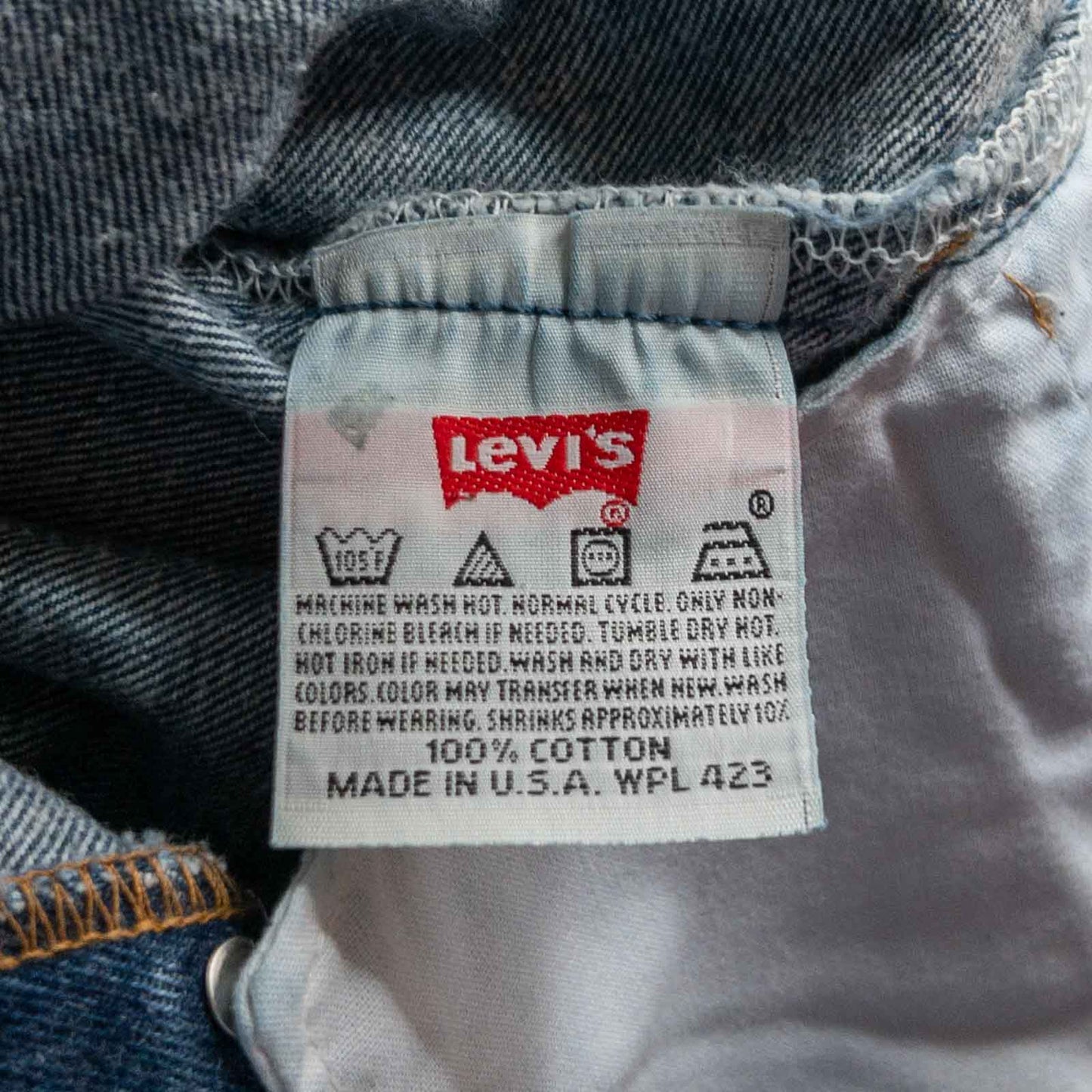 USA LEVI'S 501 DENIM 80'S VINATGE (35-38)