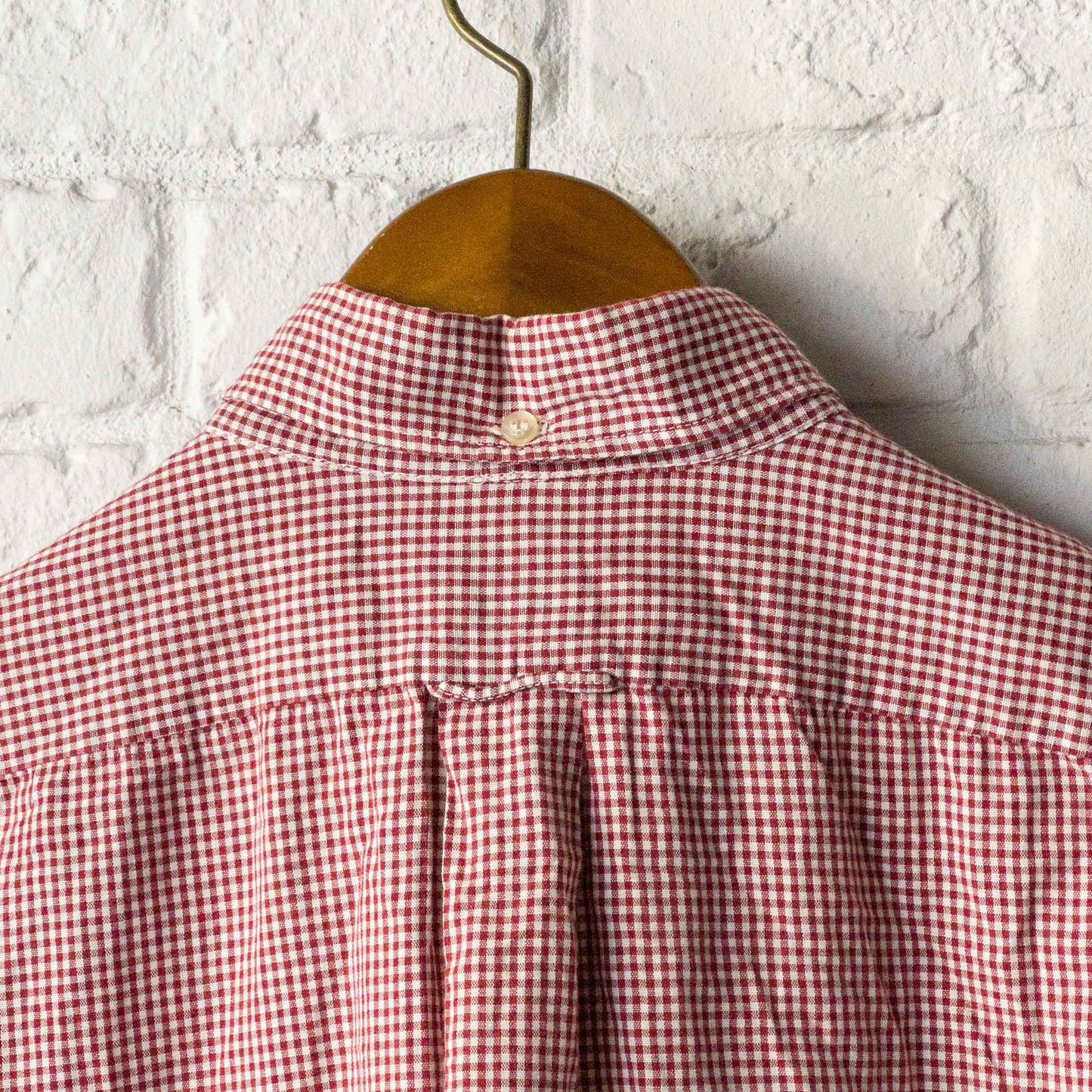 B.V.D GINGHAM CHECK SHORT SLEEVE SHIRTS 60'S VINTAGE