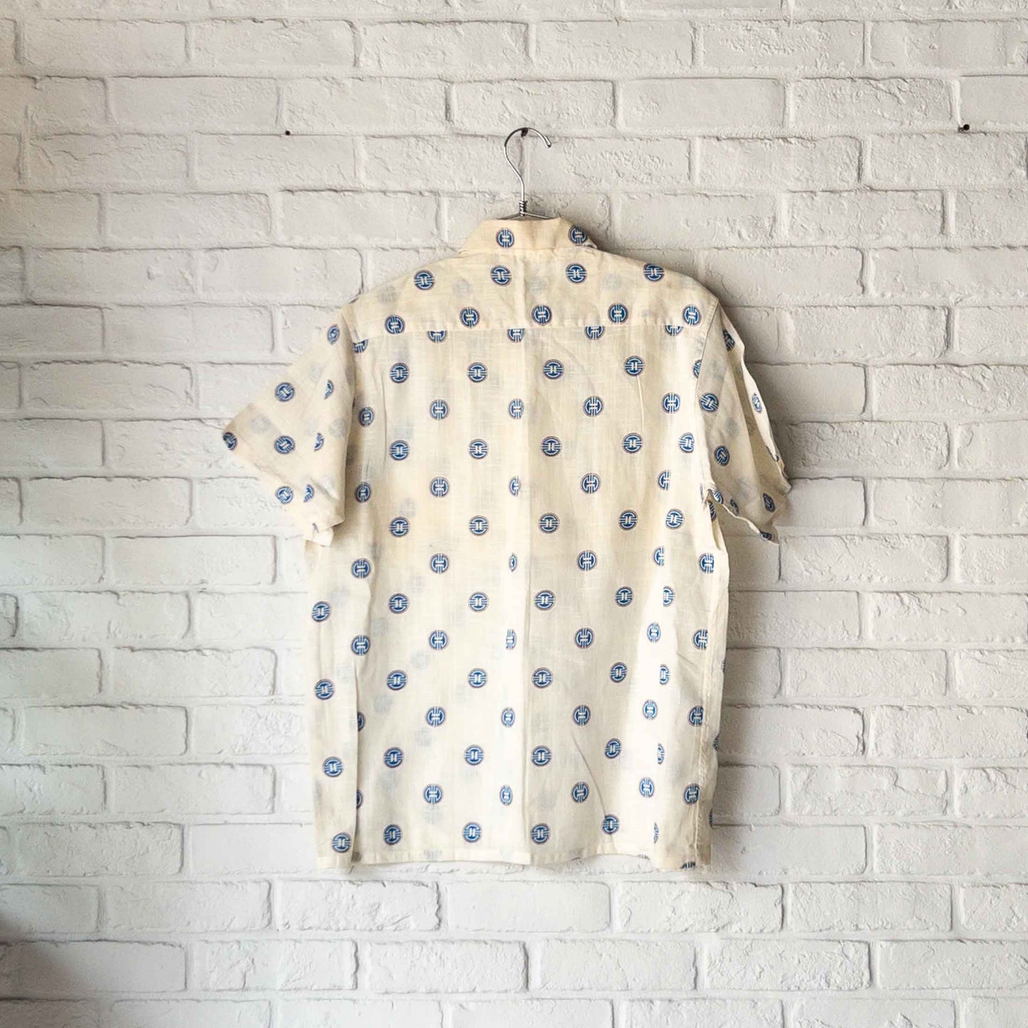 SEAWANEE SHORT SLEEVE LOGO PRINT SHIRTS 50'S DEAD STOCK