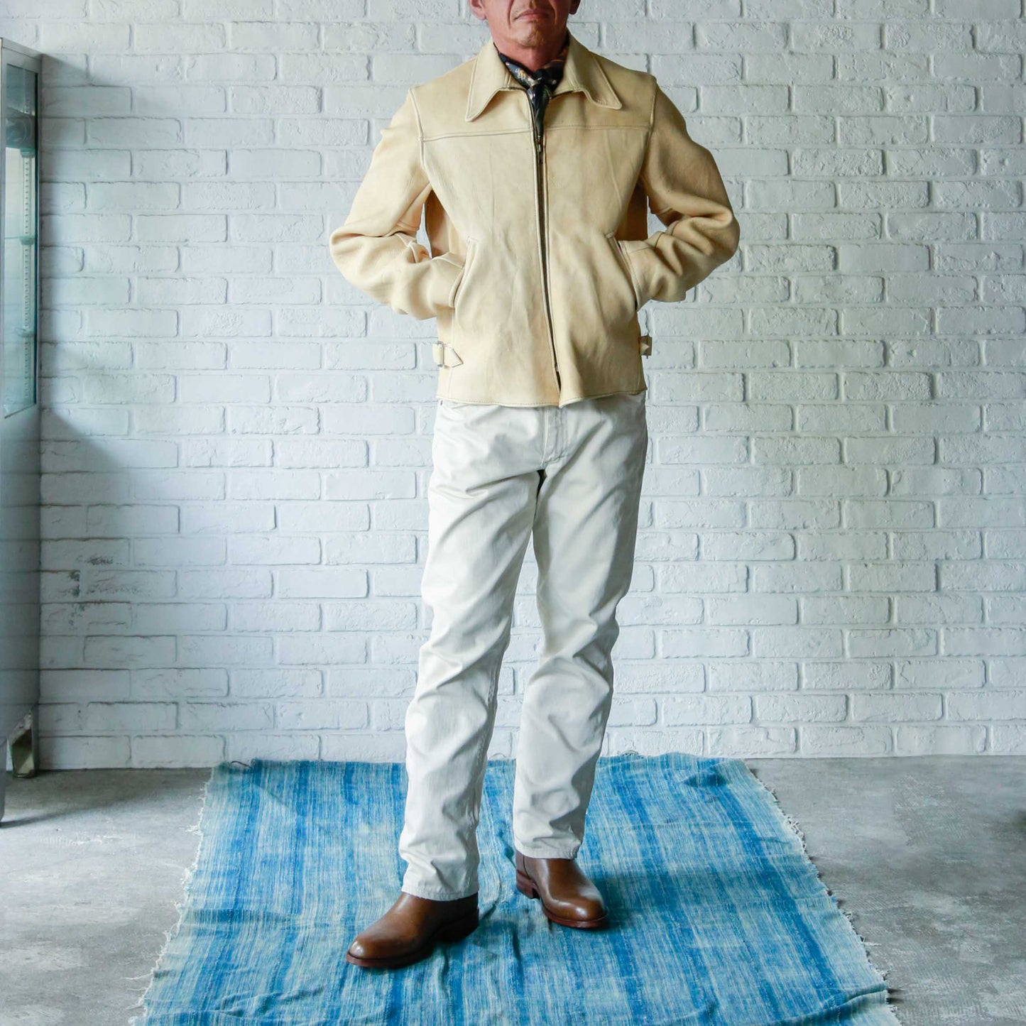 UBER DEER SKIN LEATHER JACKET "SPORTS"*EXCLUSIVE(別注アイテム)