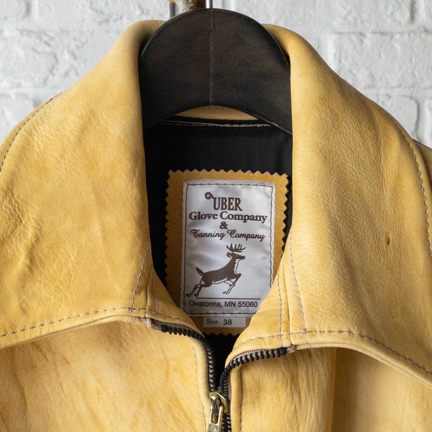 UBER DEER SKIN LEATHER JACKET "COLORADO"*EXCLUSIVE(別注アイテム)