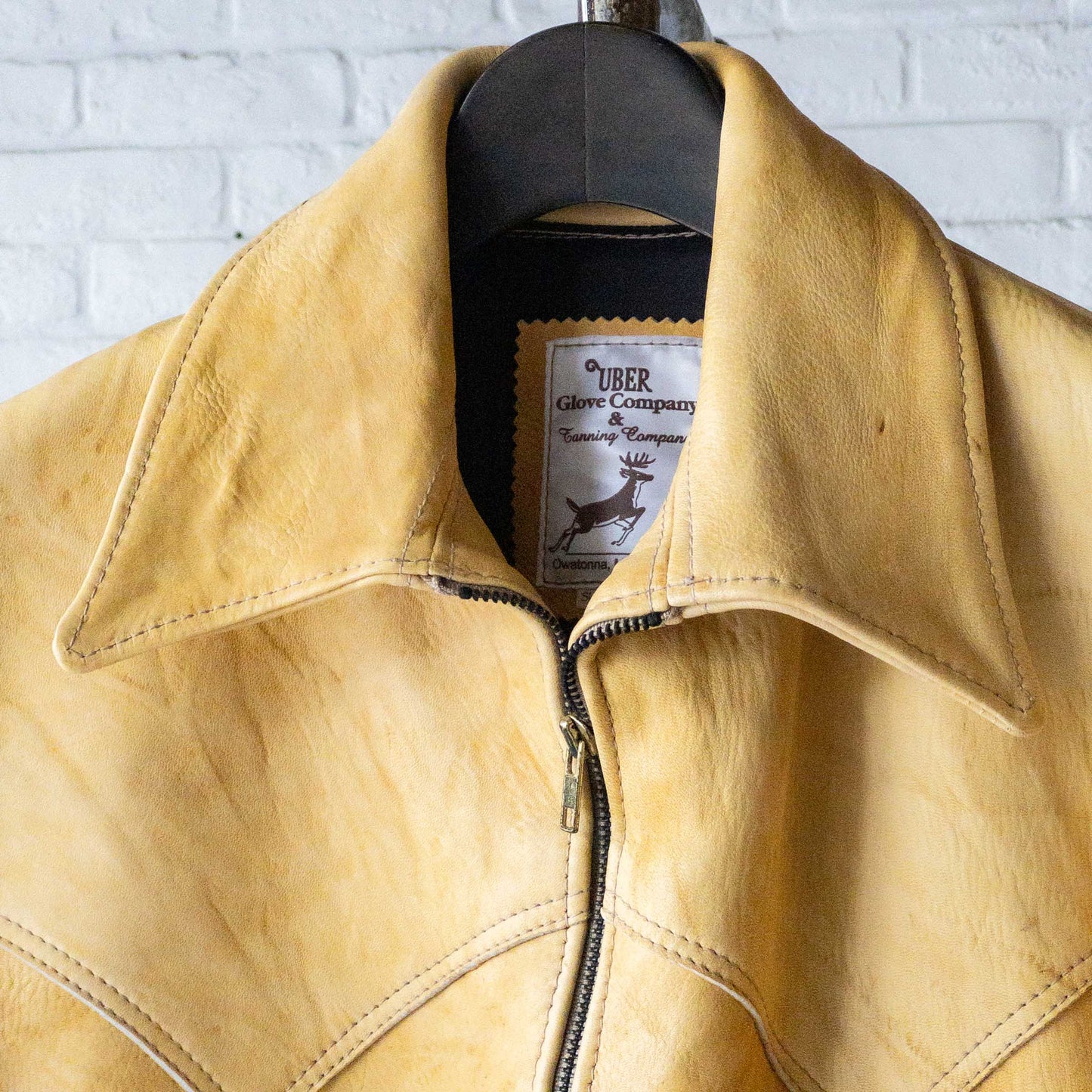 UBER DEER SKIN LEATHER JACKET "COLORADO"*EXCLUSIVE(別注アイテム)