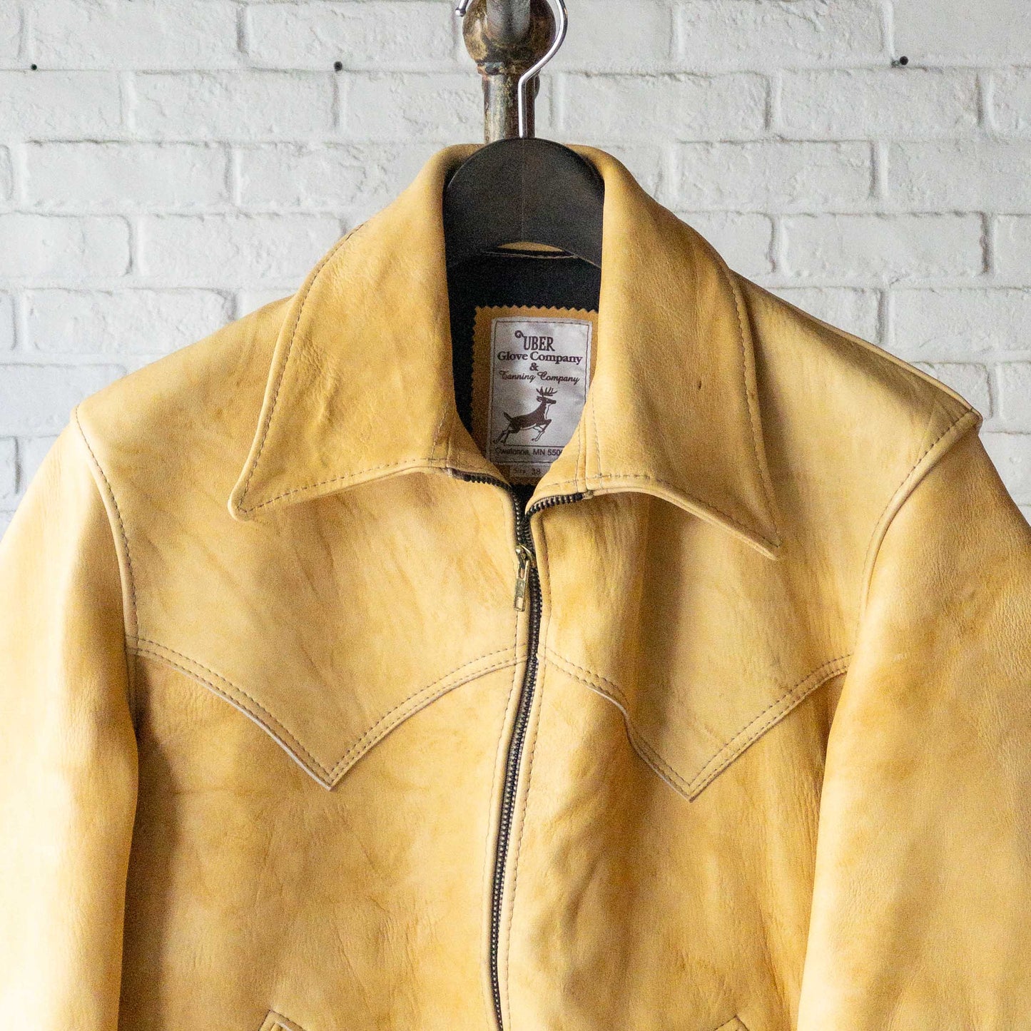 UBER DEER SKIN LEATHER JACKET "COLORADO"*EXCLUSIVE(別注アイテム)