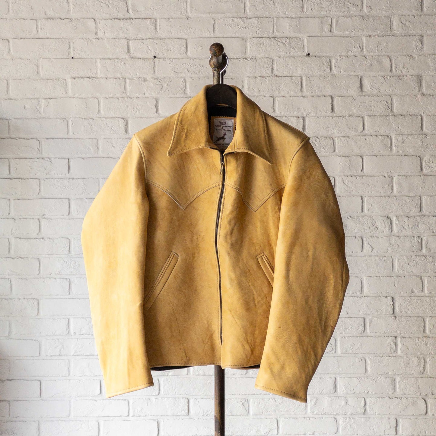 UBER DEER SKIN LEATHER JACKET "COLORADO"*EXCLUSIVE(別注アイテム)