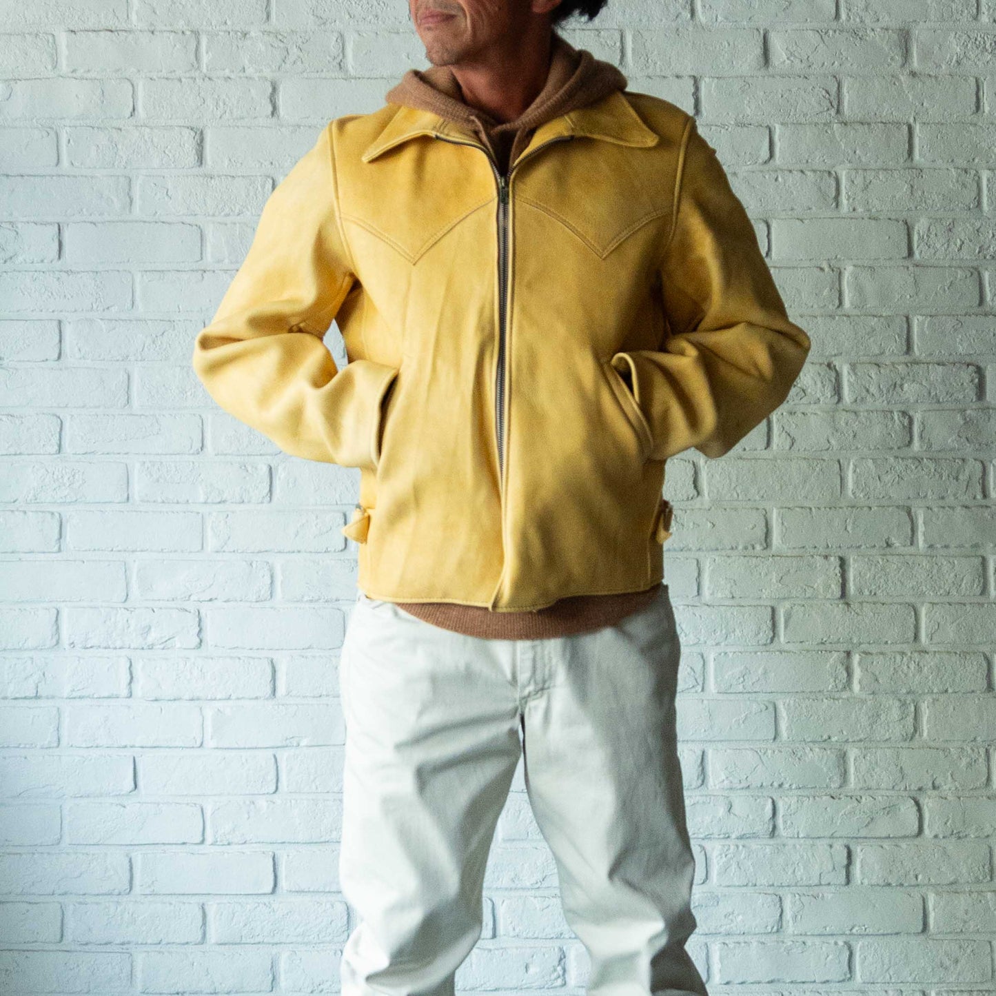 UBER DEER SKIN LEATHER JACKET "COLORADO"*EXCLUSIVE(別注アイテム)