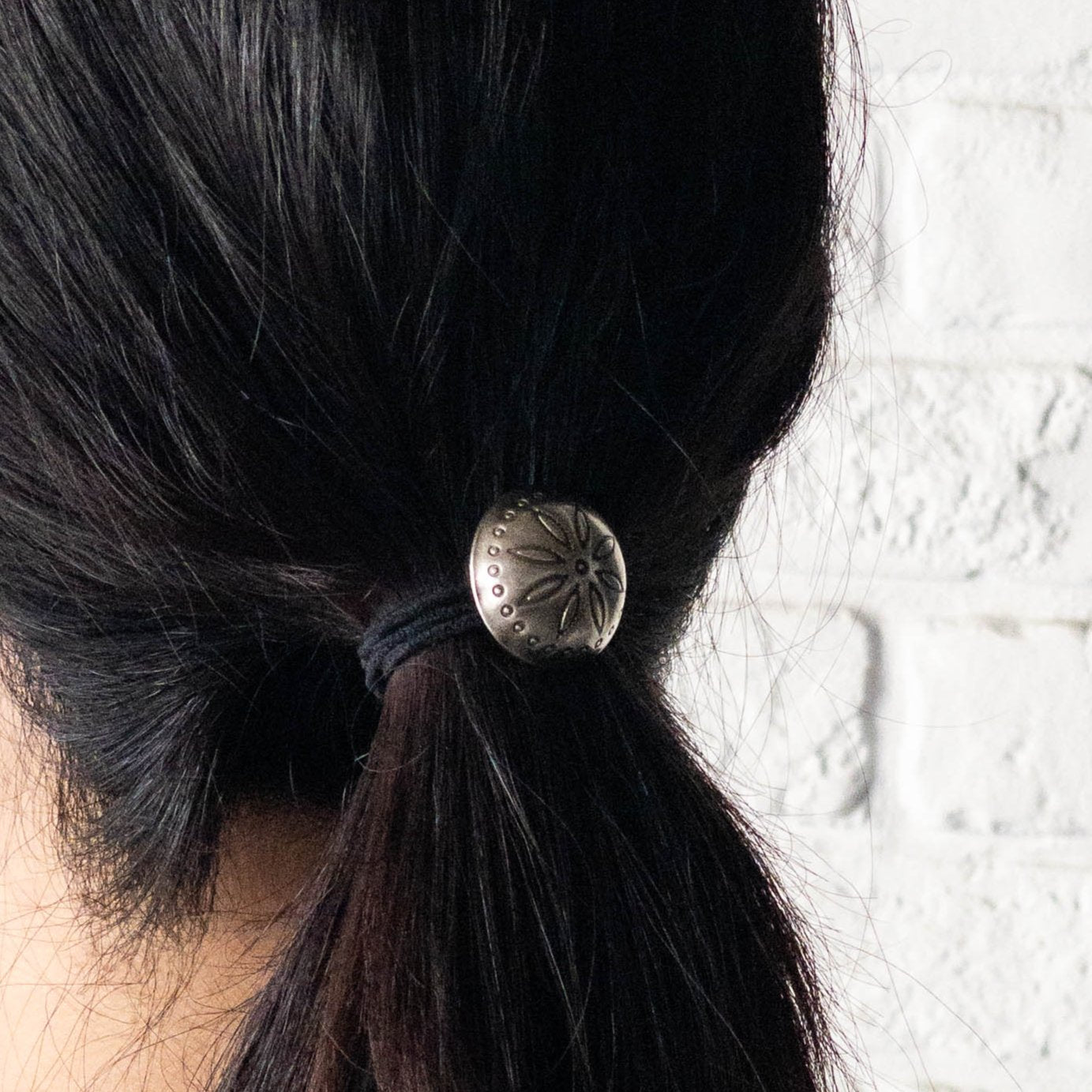 CONCHO BUTTON HAIR-TIE *ORIGINAL