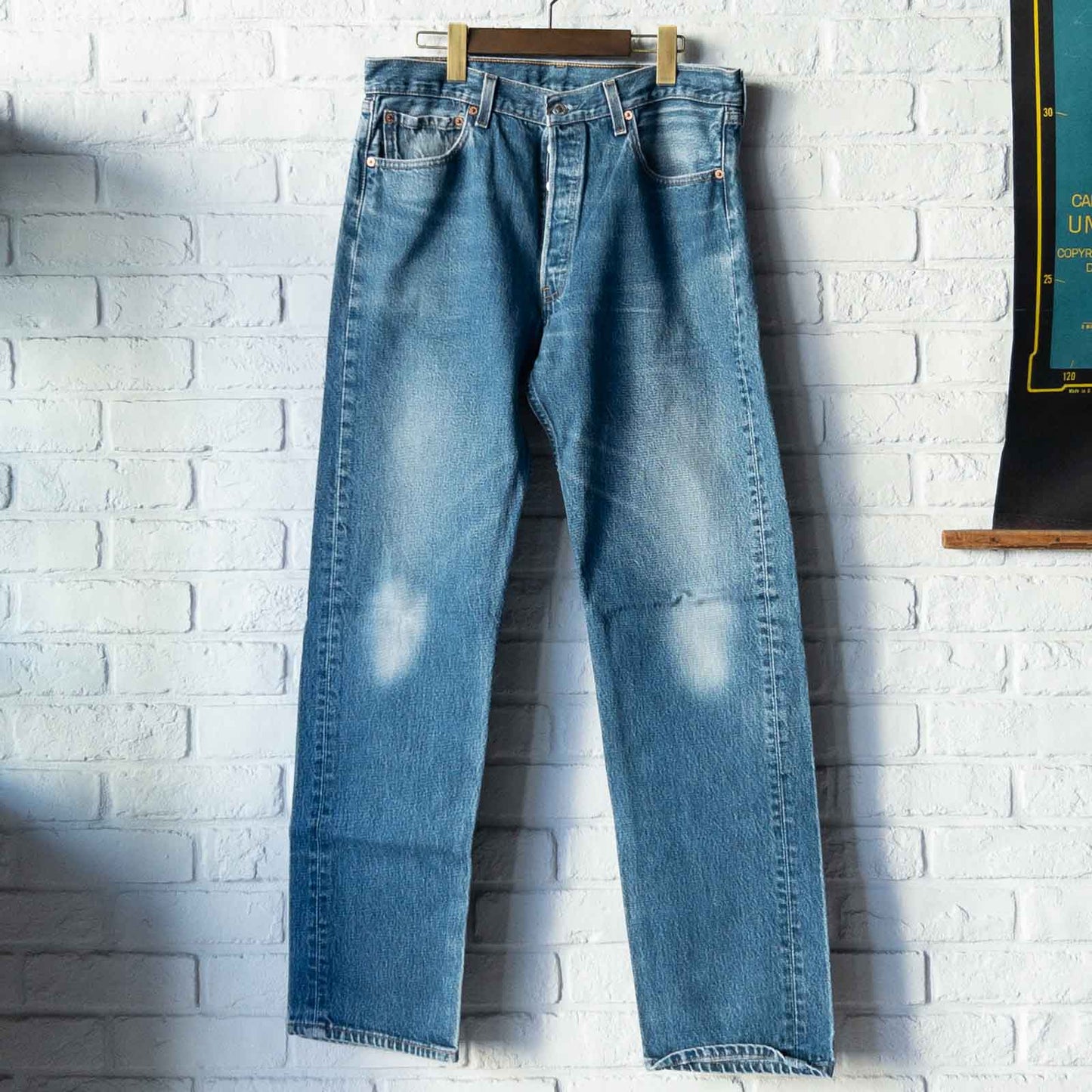 LEVI'S 501 JEANS 1990's VINTAGE(35-36)