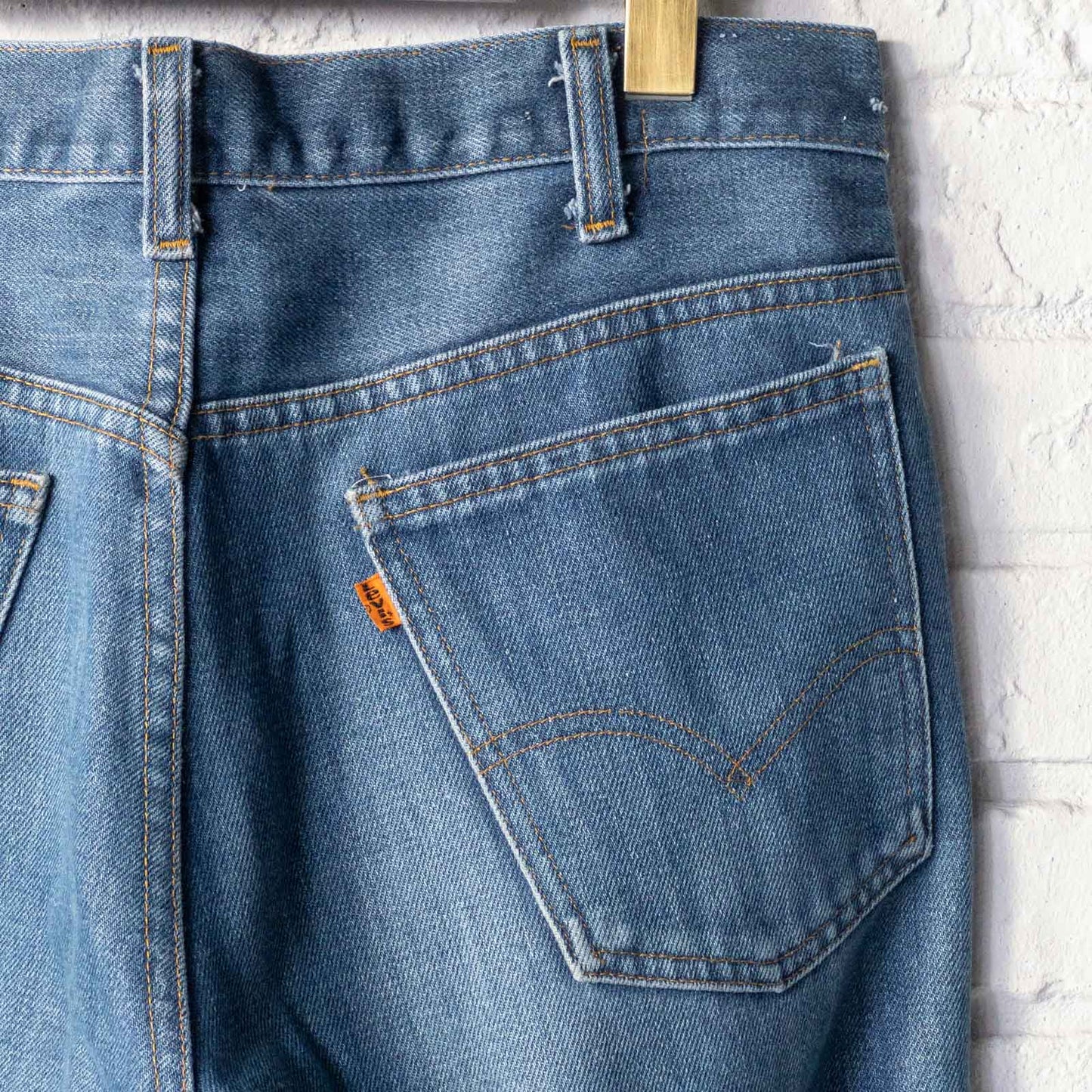 LEVI'S 517 JEANS 42TALON 1970's VINTAGE(34-30)