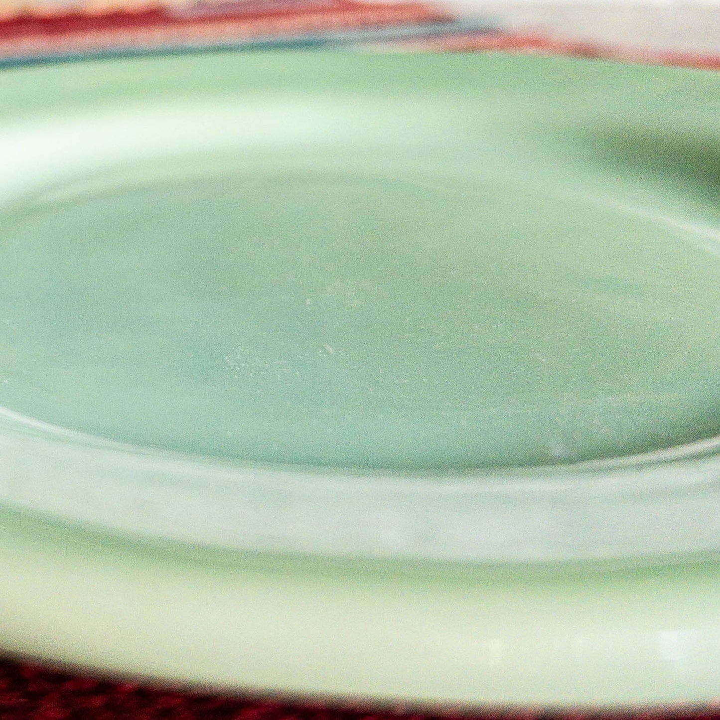 FIRE KING EXTRA HEAVY WEIGHT CUP&SAUCER JADE-ITE 1940'S-50'S VINTAGE