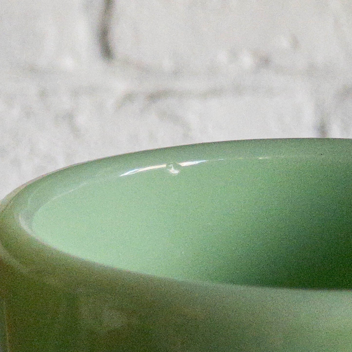 FIRE KING EXTRA HEAVY WEIGHT CUP&SAUCER JADE-ITE 1940'S-50'S VINTAGE