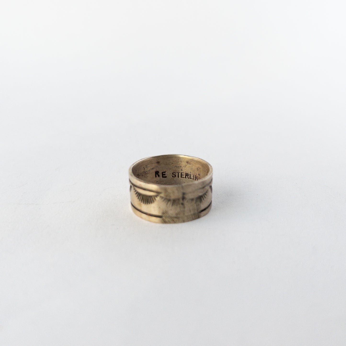 NAVAJO SILVER RING(#23) by RICK ENRIQUEZ var.2