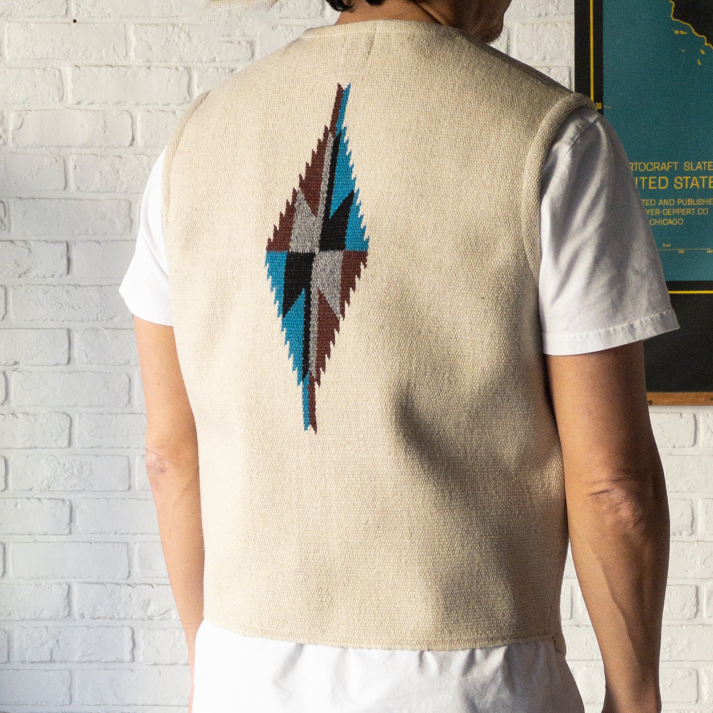 ORTEGA’S CHIMAYO VEST OATMEAL (SIZE42)