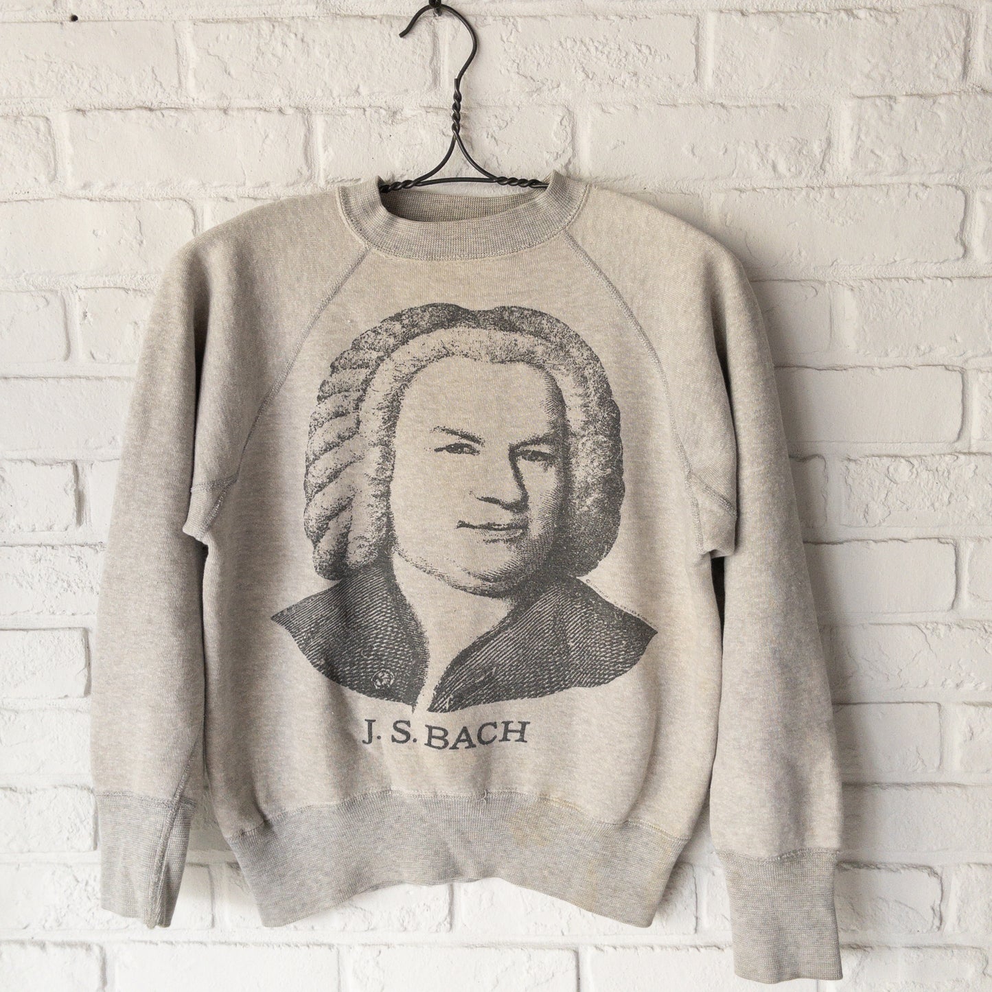 "3B'S" J.S.BACH SWEAT SHIRT VINTAGE 1960'S
