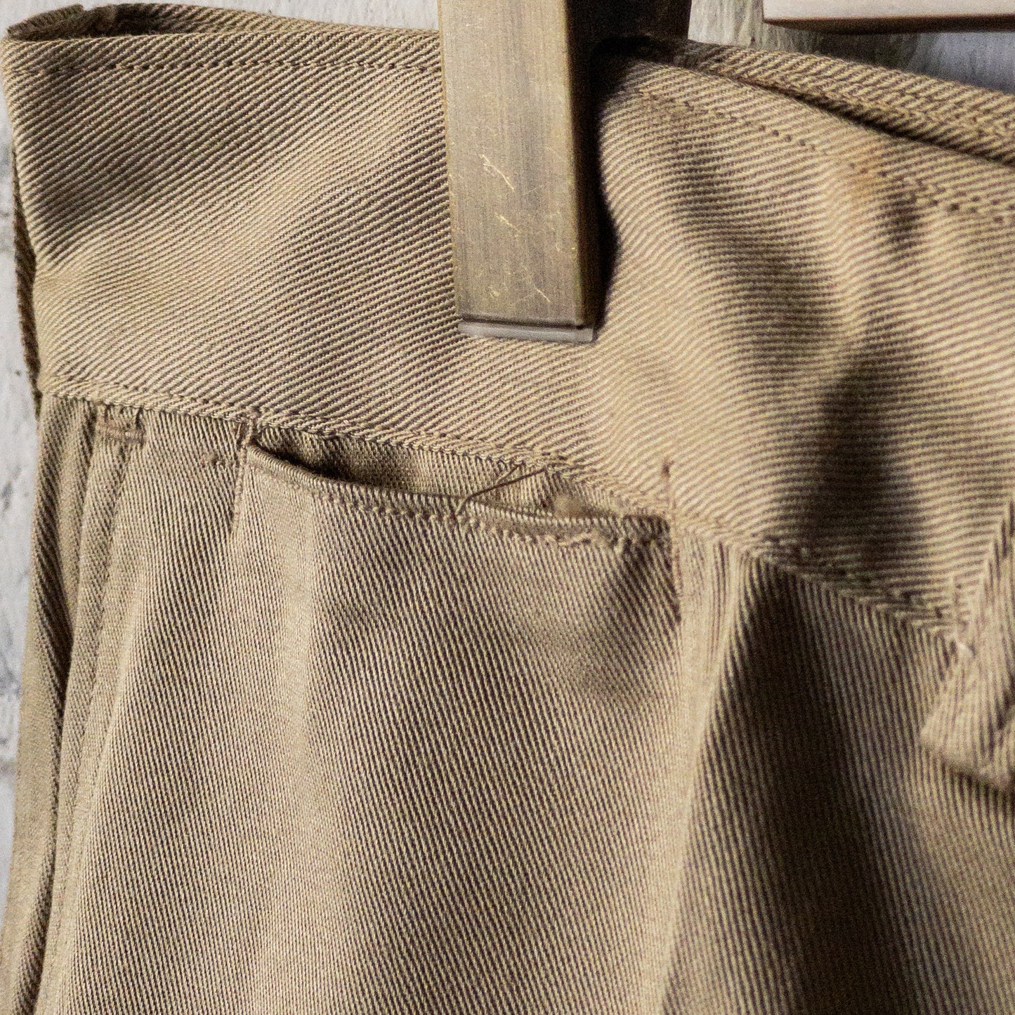US ARMY M51 LIGHT WEIGHT CHINO TROUSERS PANTS 52'S DEAD STOCK var.2
