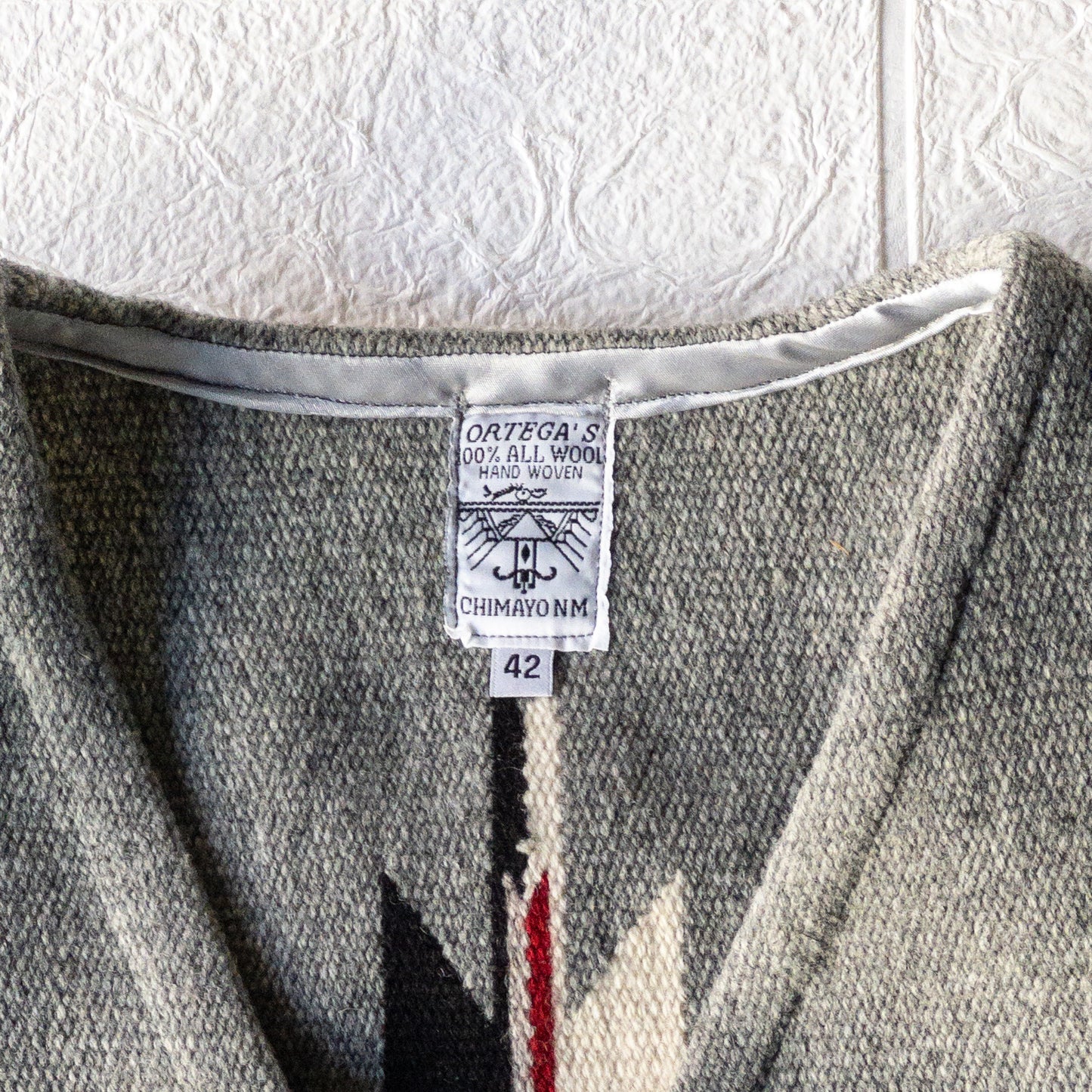 ORTEGA’S CHIMAYO VEST GRAY (SIZE42)