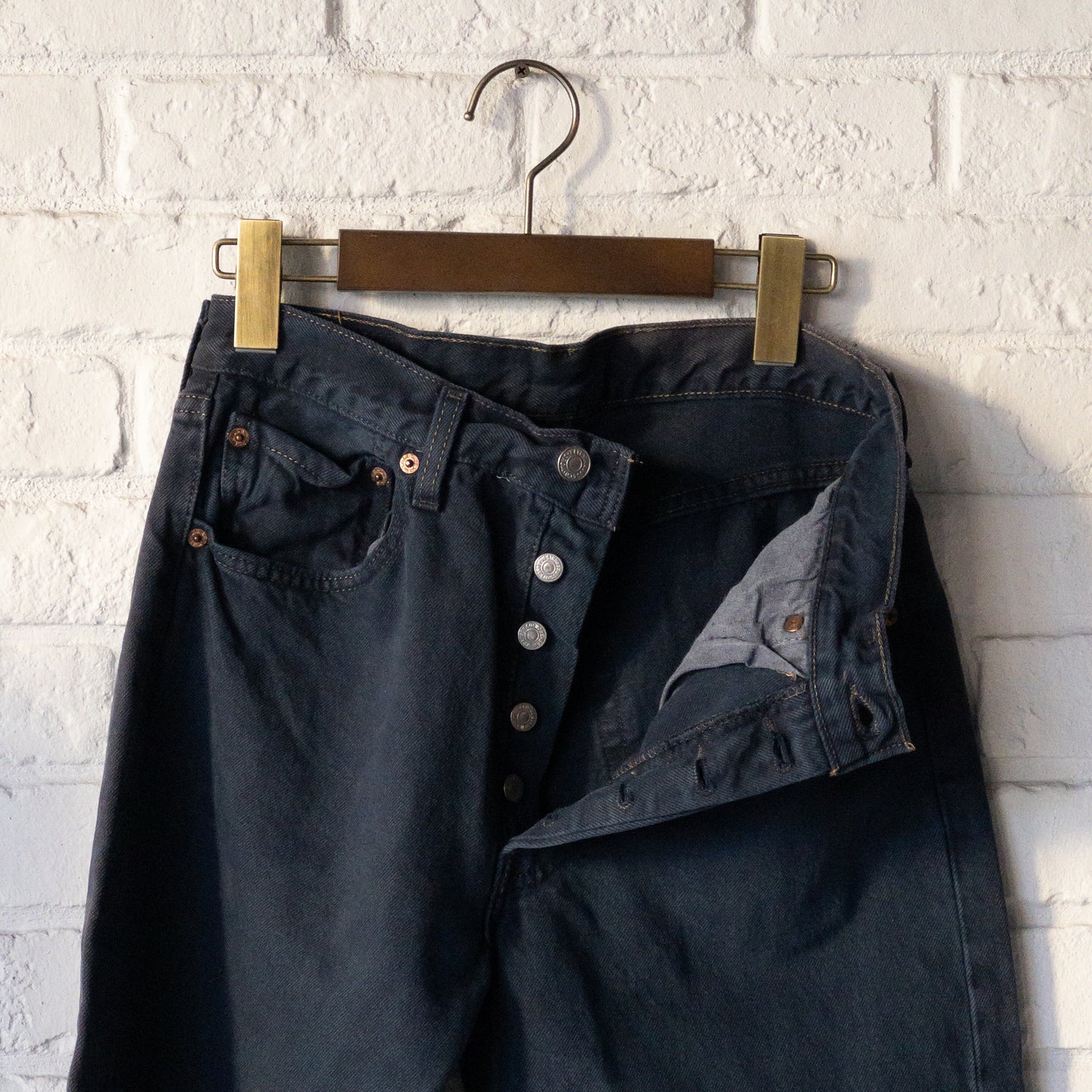 LEVI'S 501 OVERDYE COLOR DENIM 94's DEAD STOCK (W31L32)