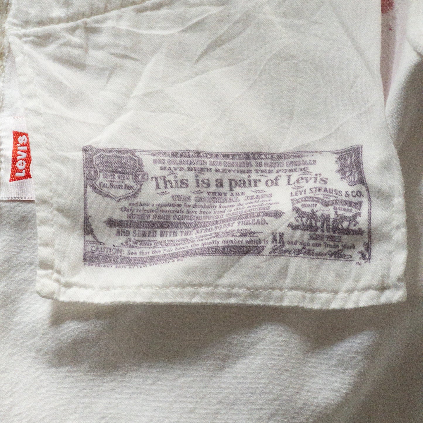 SHANANA MIL GYPSY ”STP” LEVI'S SHORT PANTS var.2