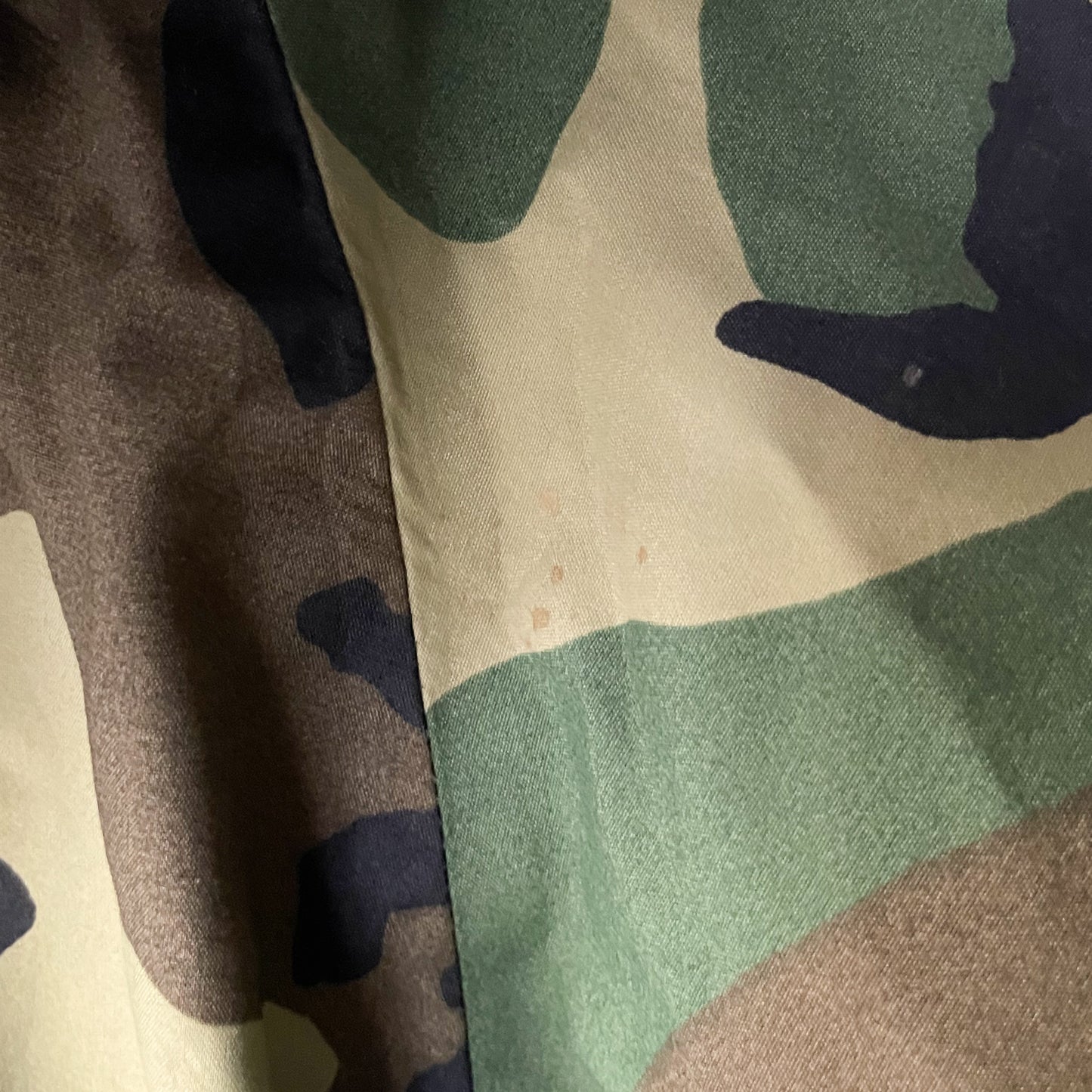 US ARMY ECWCS GORE-TEX WOODLAND CAMO PARKA 98'S VINTAGE SMALL-REGULAR