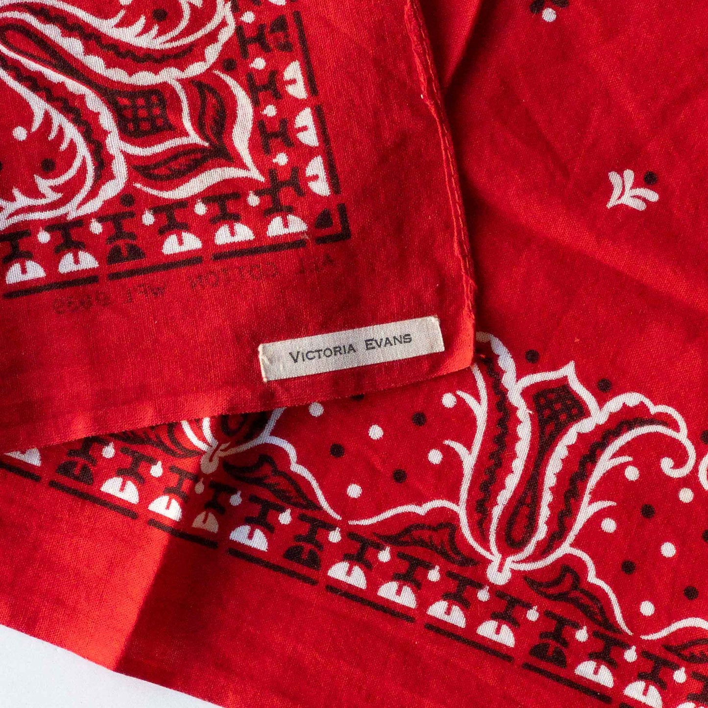 TIGER BRAND BANDANA 1950's VINTAGE var2