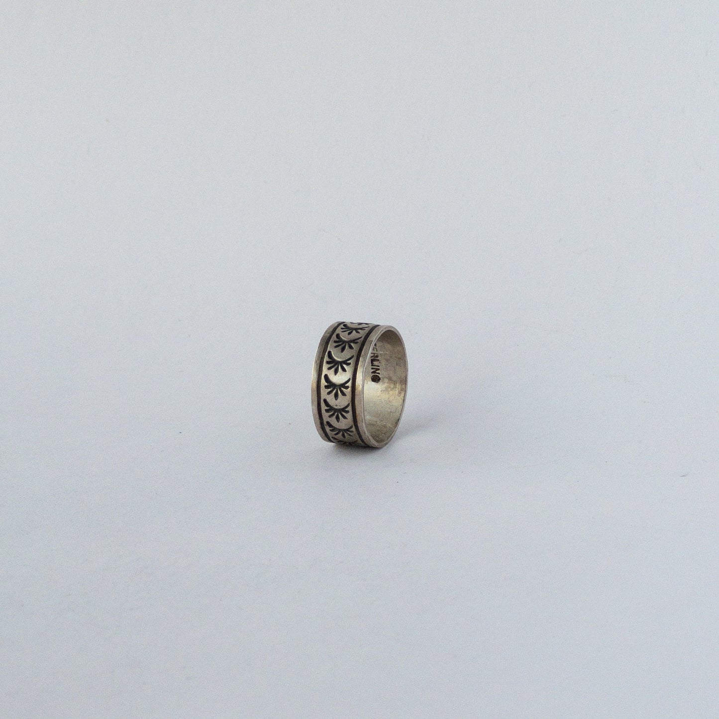 NAVAJO SILVER RING(#26) by RICK ENRIQUEZ var.1