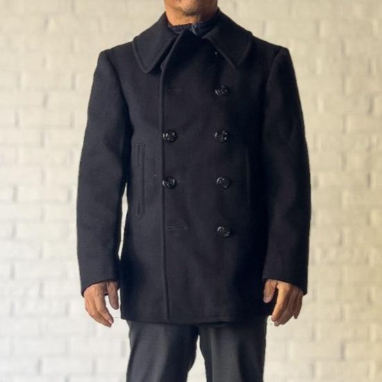 US NAVY P-COAT 1940'S VINTAGE(40)