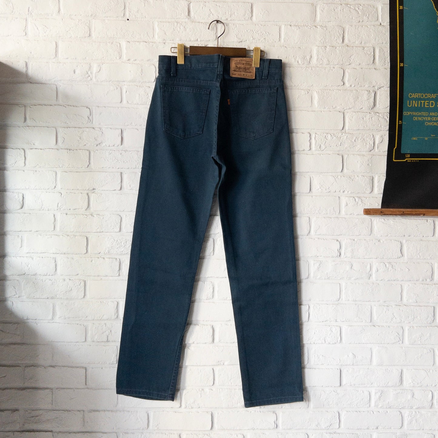 LEVI'S 505 COLOR DENIM 90's DEAD STOCK (W32L32)