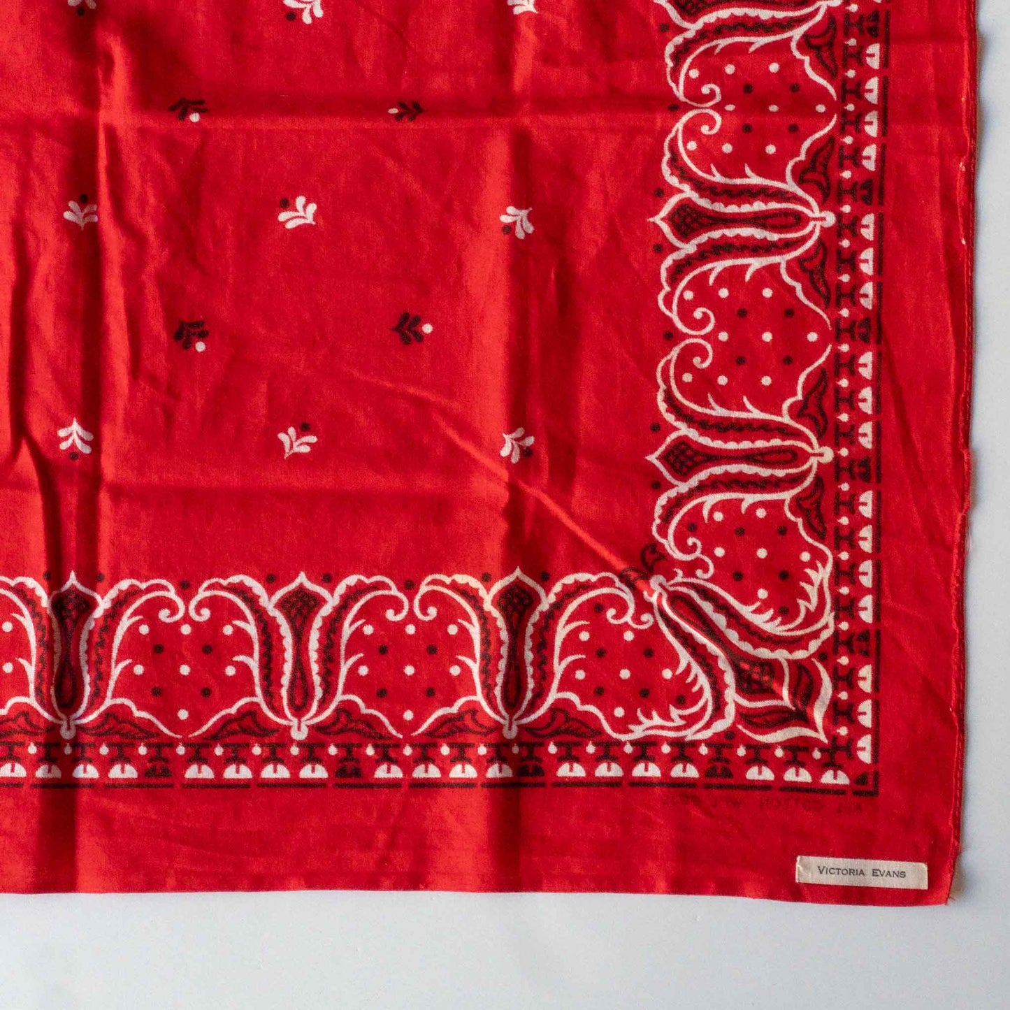 TIGER BRAND BANDANA 1950's VINTAGE var2
