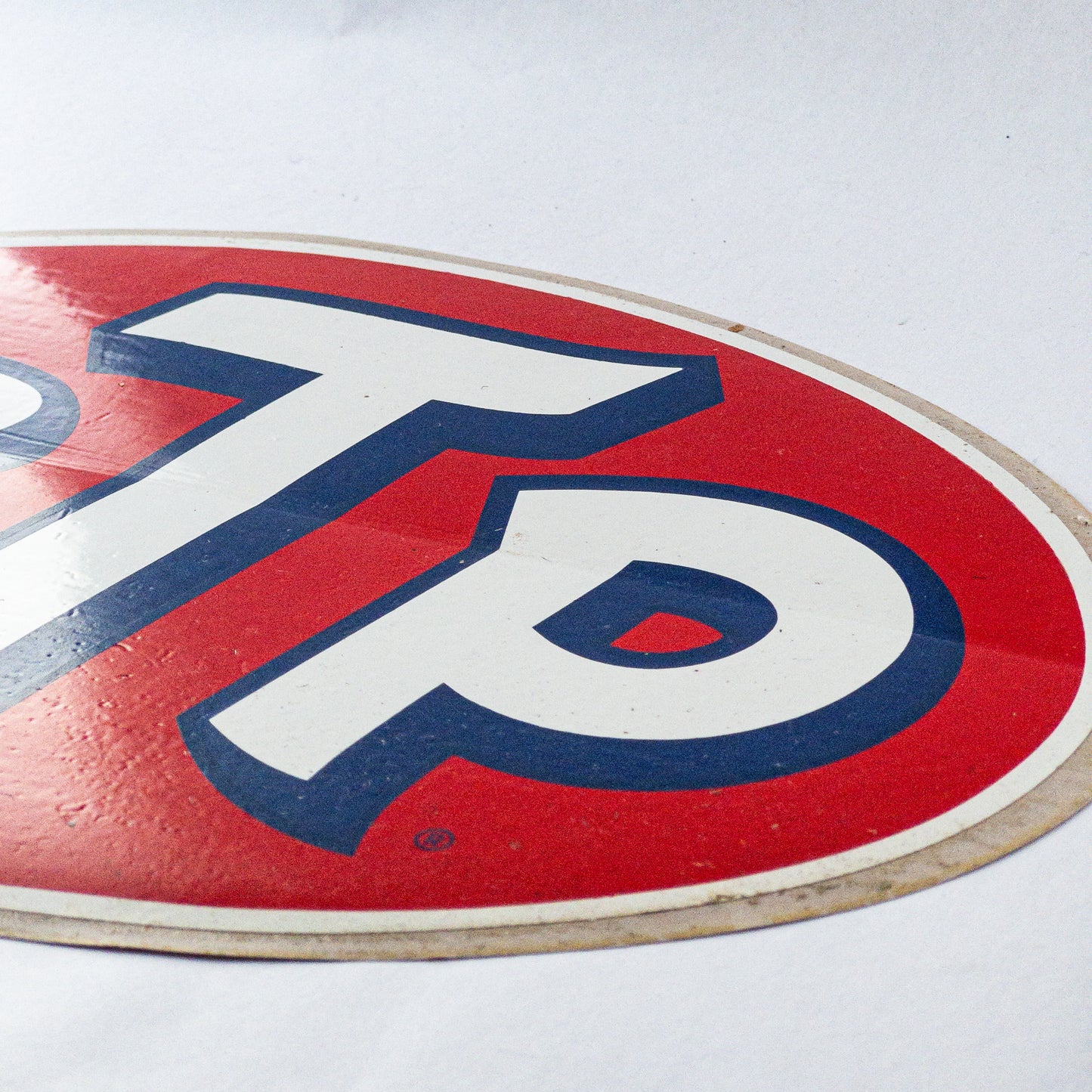 STP BIG STICKER 1960'S VINTAGE