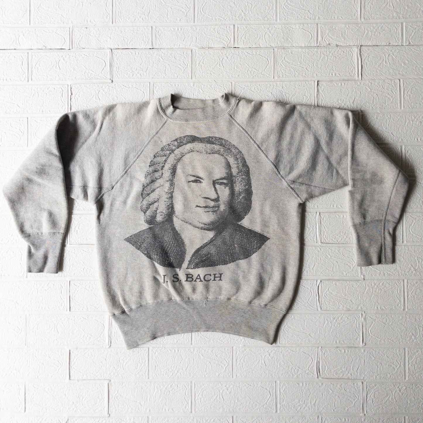 "3B'S" J.S.BACH SWEAT SHIRT VINTAGE 1960'S