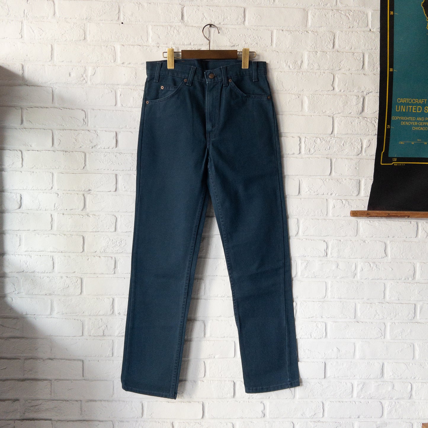 LEVI'S 505 COLOR DENIM 90's DEAD STOCK (W32L32)