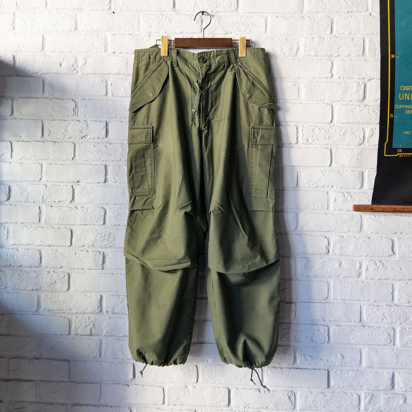 US ARMY M65 FIELD PANTS 70'S VINTAGE(MEDIUM-SHORT) var.2