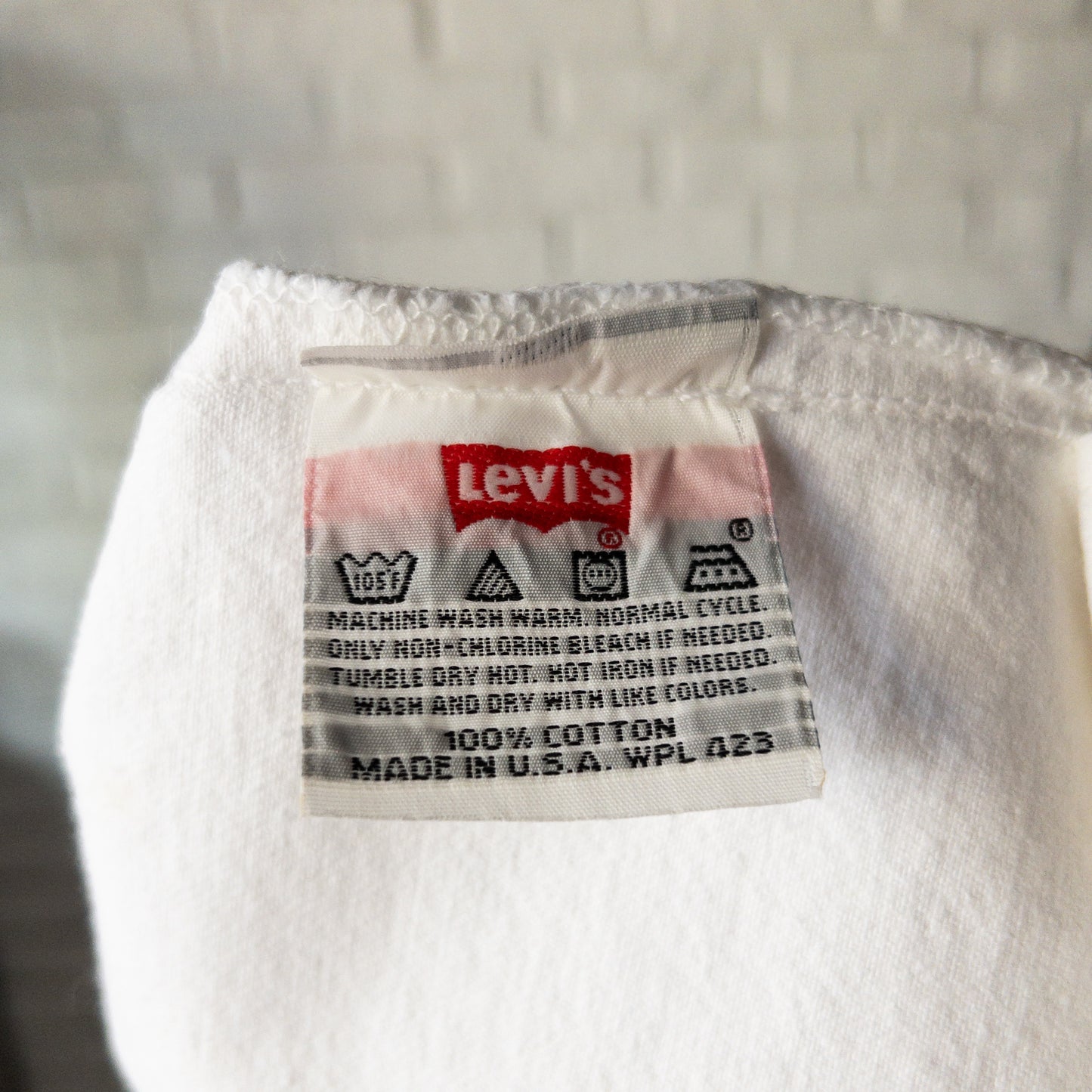 LEVI'S 501 WHITE 90's DEAD STOCK (W34L36)