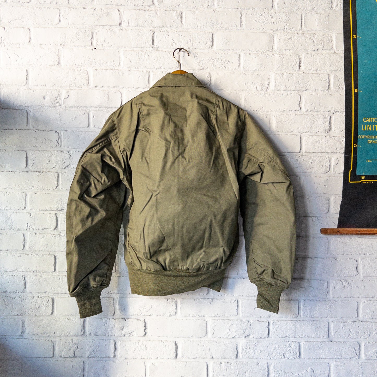 US ARMY LIGHT WEIGHT FLYER'S JACKET 86'S DEAD STOCK