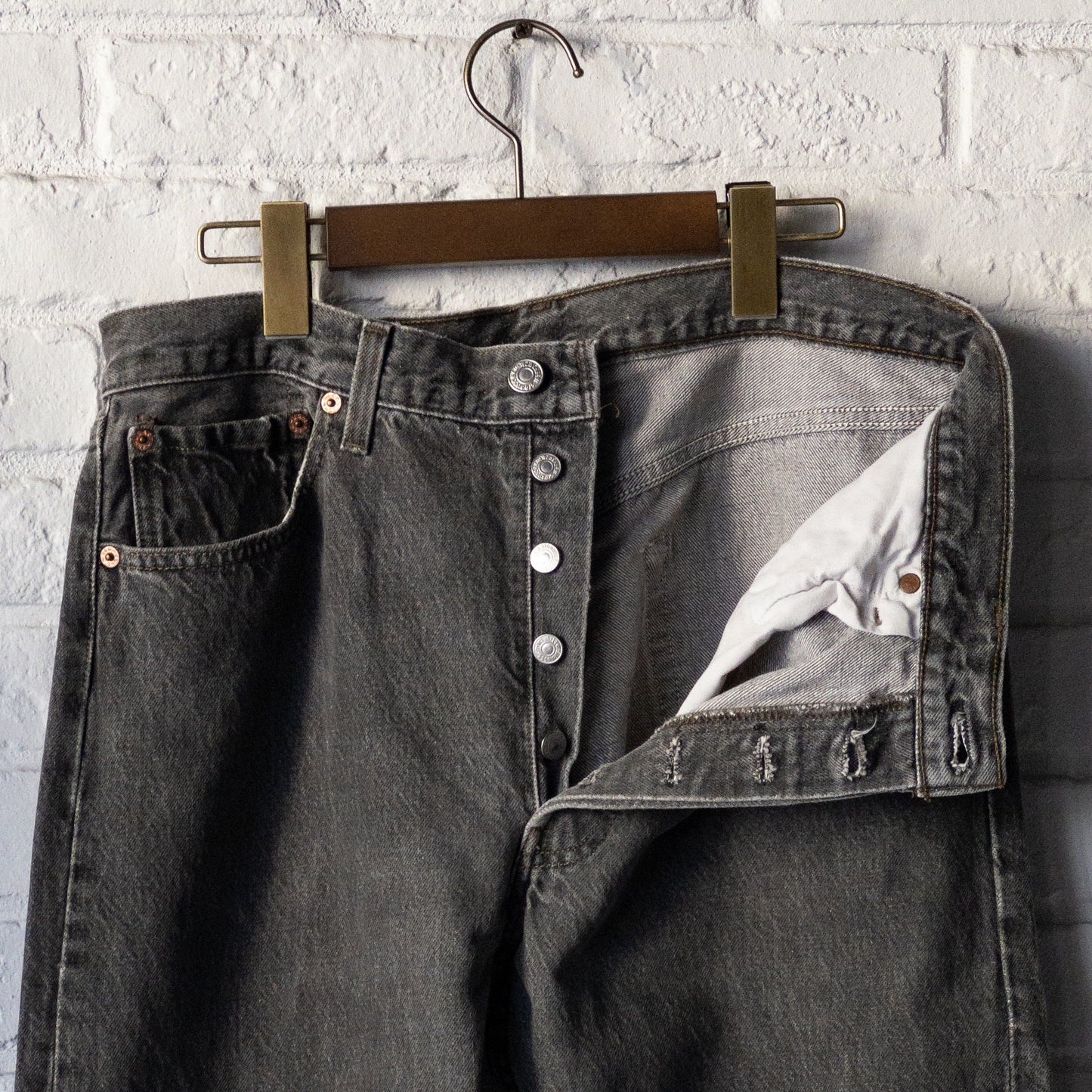 LEVI'S 501 BLACK 90's VINTAGE (W34L30)