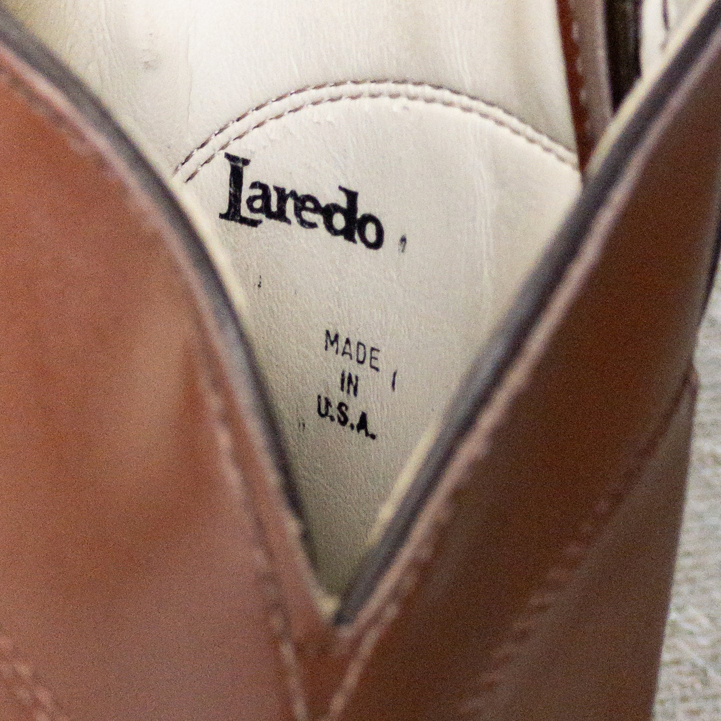 LAREDO PECOS BOOTS 80'S DEAD STOCK