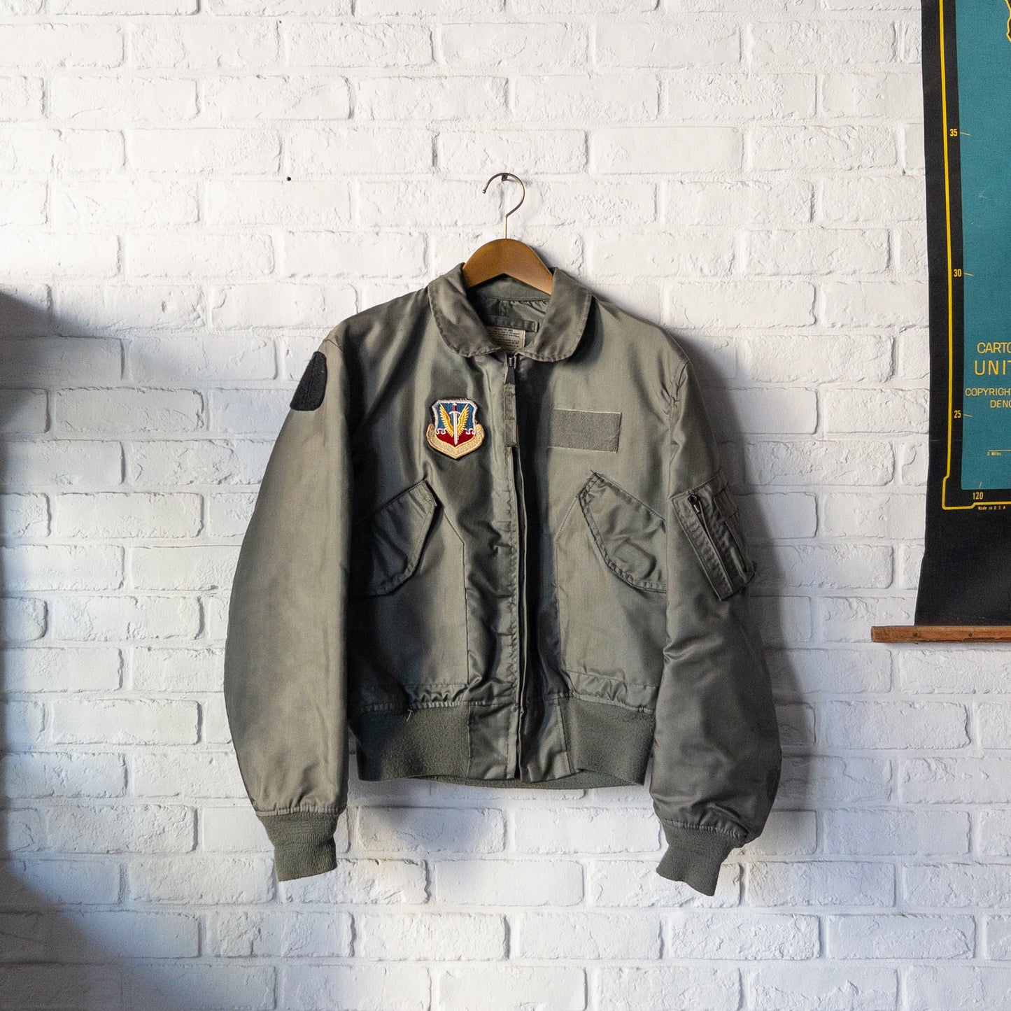 USAF CWU-36P FLYERS JACKET 80'S VINTAGE