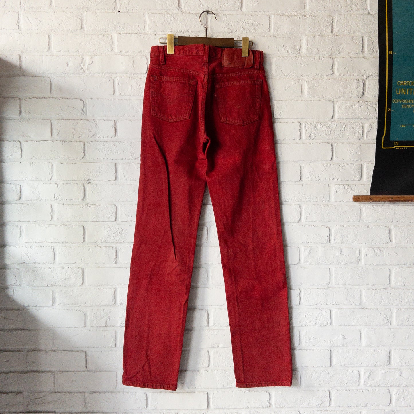 LEVI'S 501 OVERDYE COLOR DENIM 94's DEAD STOCK (W29L34)