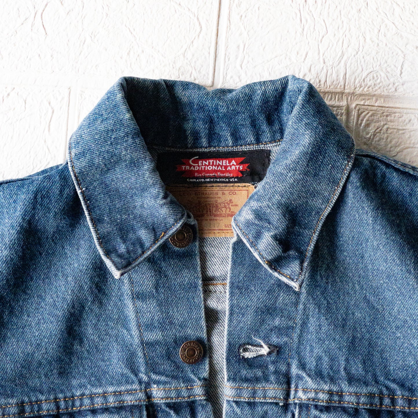 CENTINELA CHIMAYO DENIM JACKET(1980'S LEVI'S)